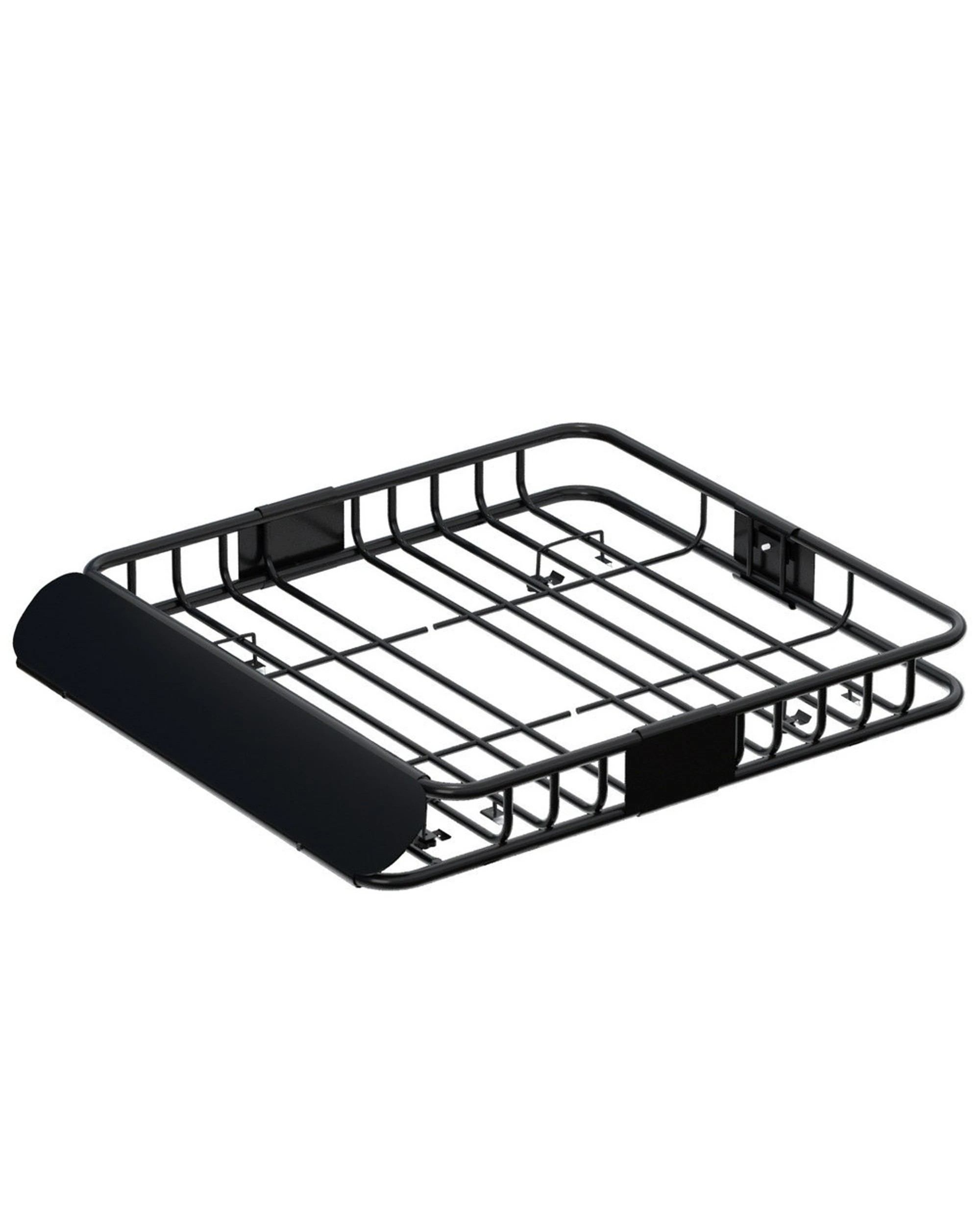 1 Giantz Universal Car Roof Rack Basket Luggage Vehicle Cargo Carrier 111cm - Black, 1 of 4