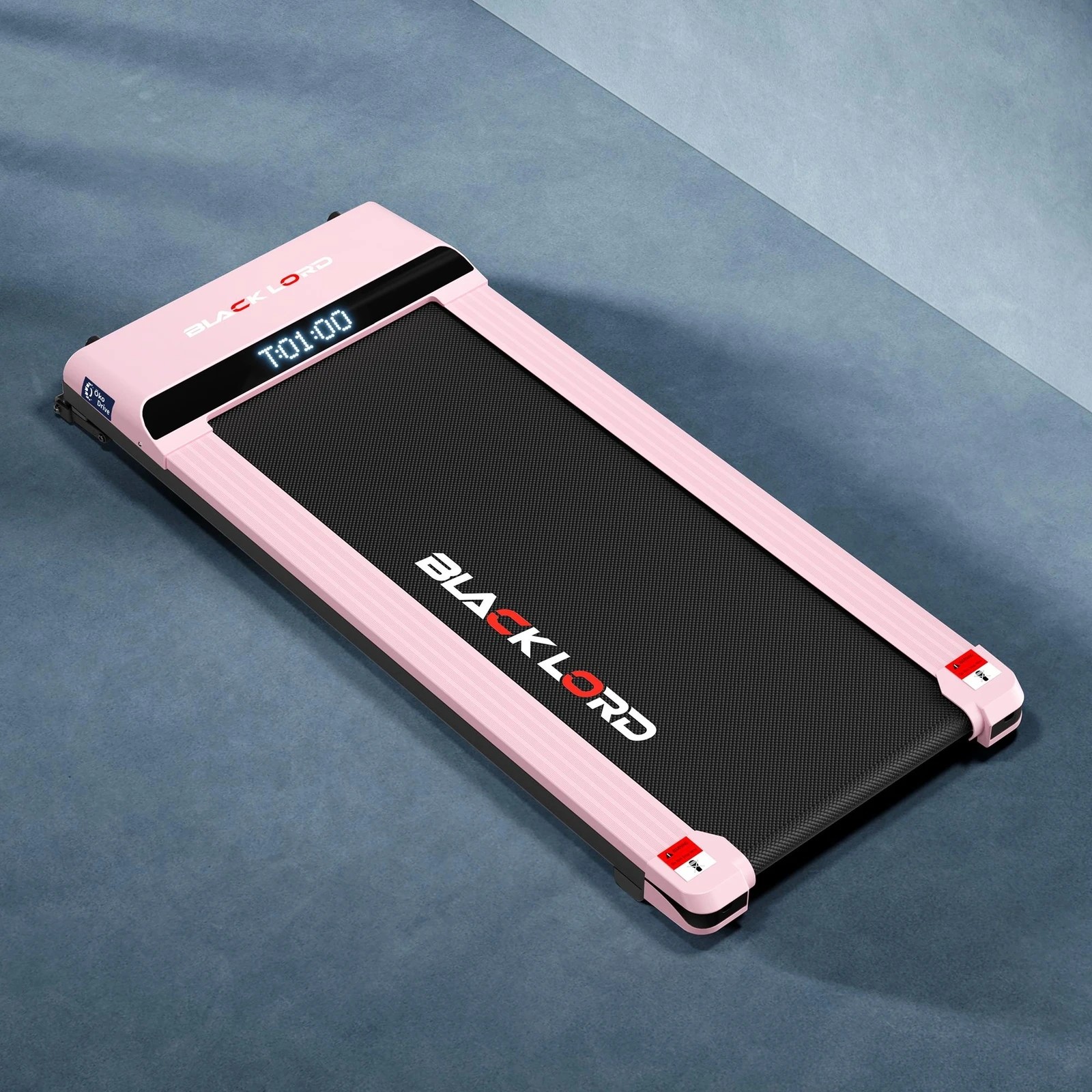 2 Black Lord Treadmill Electric Walking Pad Steel Frame Under Desk Gym 410mm - Pink, 2 of 10