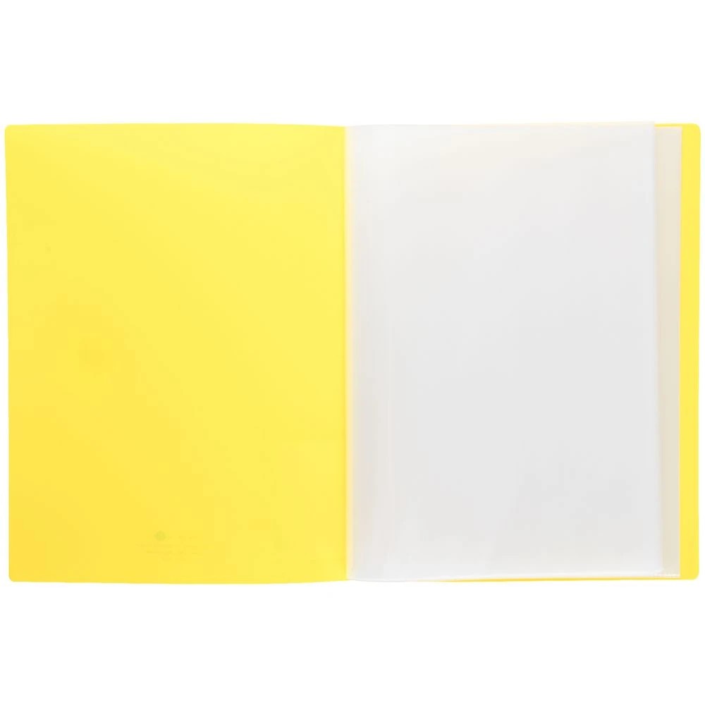3 Aqua Drops Display Book A4 20 Pockets Vivid Yellow, 3 of 4