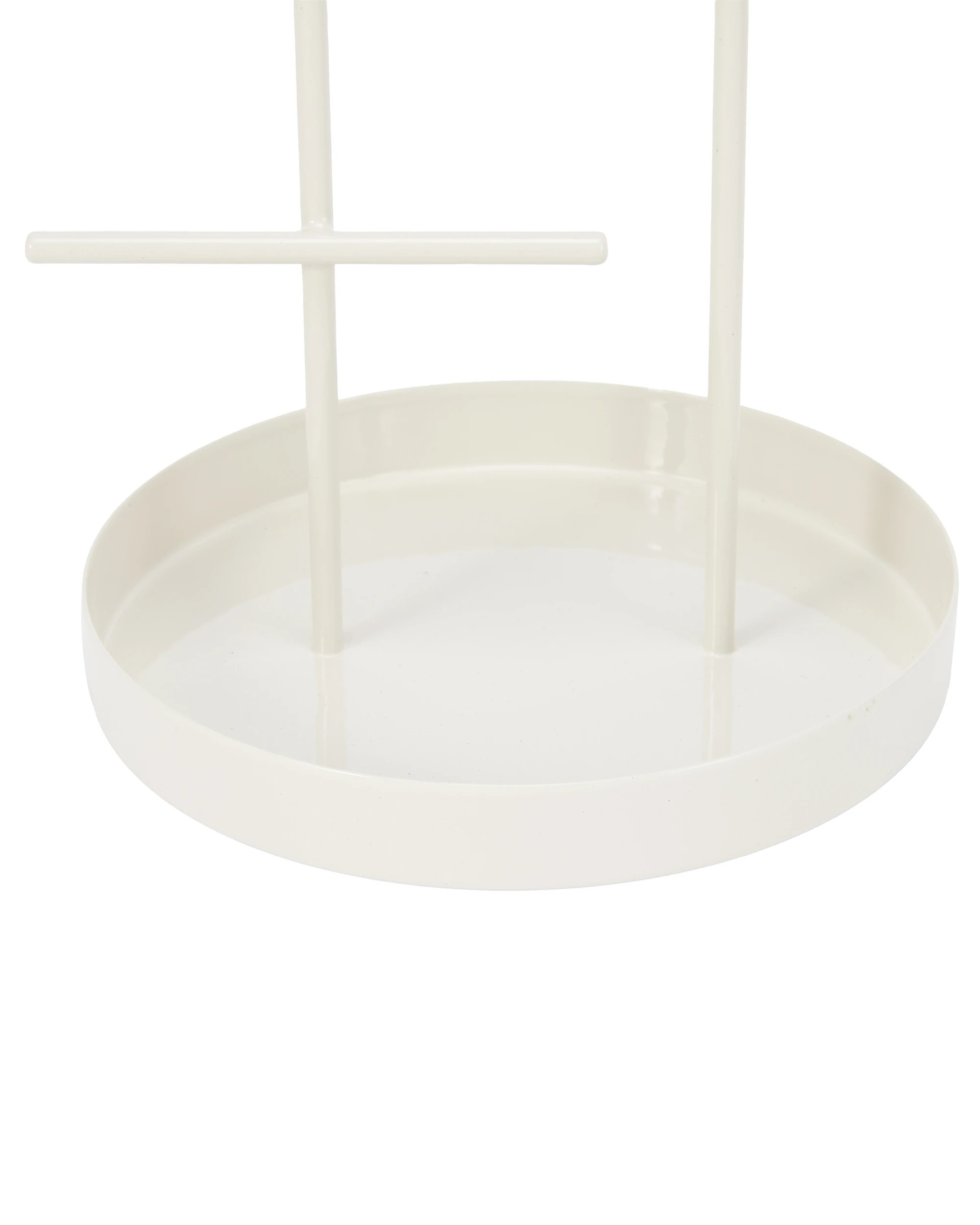 4 Metal Jewellery Stand - White, 4 of 5