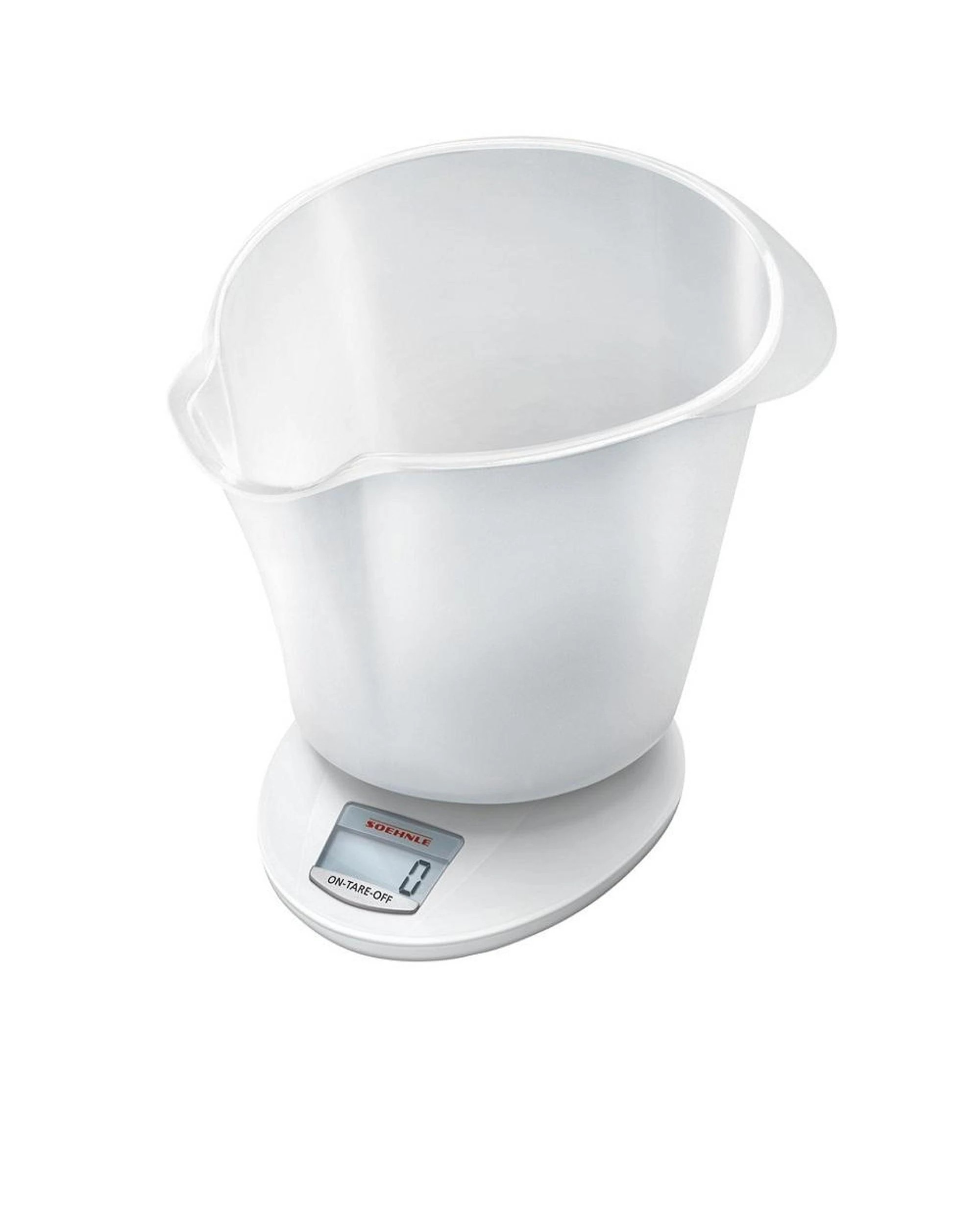 1 Soehnle Roma Plus Digital Kitchen Scale White  5kg Capacity 65857, 1 of 4