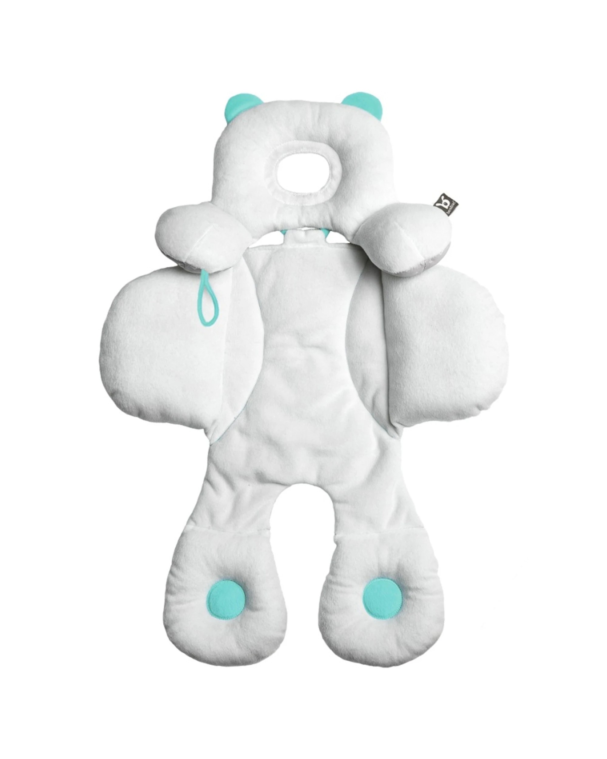 1 Benbat Infant Baby Head & Body Support Pillow Reversible Sides - White, 1 of 1
