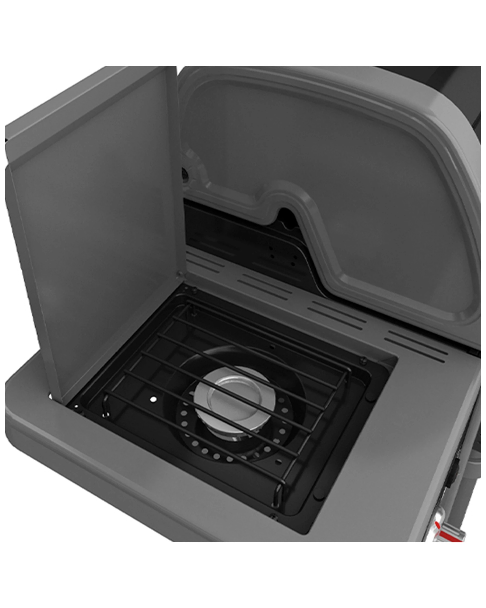 8 Coleman Revolution 4 Burner BBQ With Side Burner Instastart Ignition ULPG Gas - Black, 8 of 9
