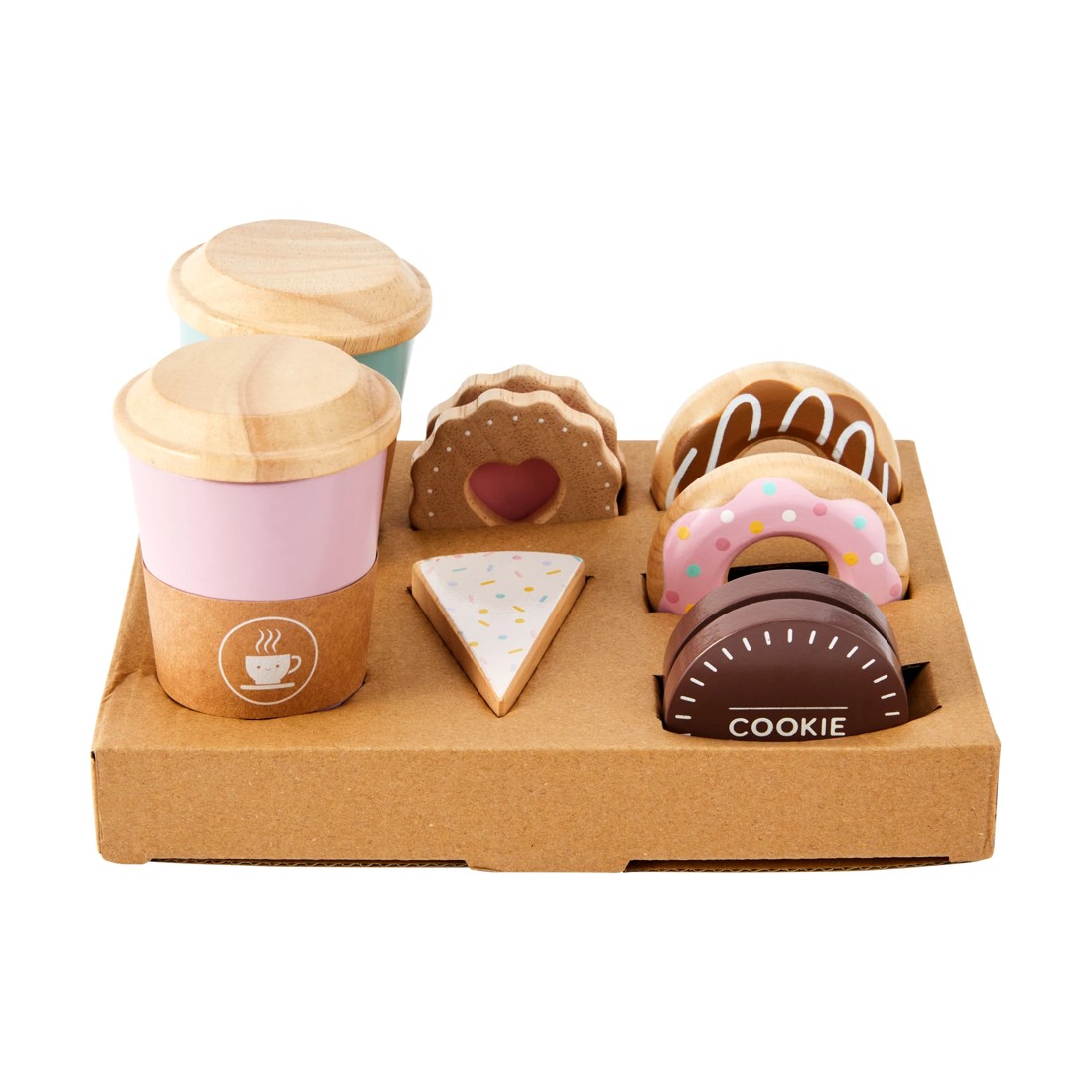 2 12 Piece Wooden Babyccino Set, 2 of 5