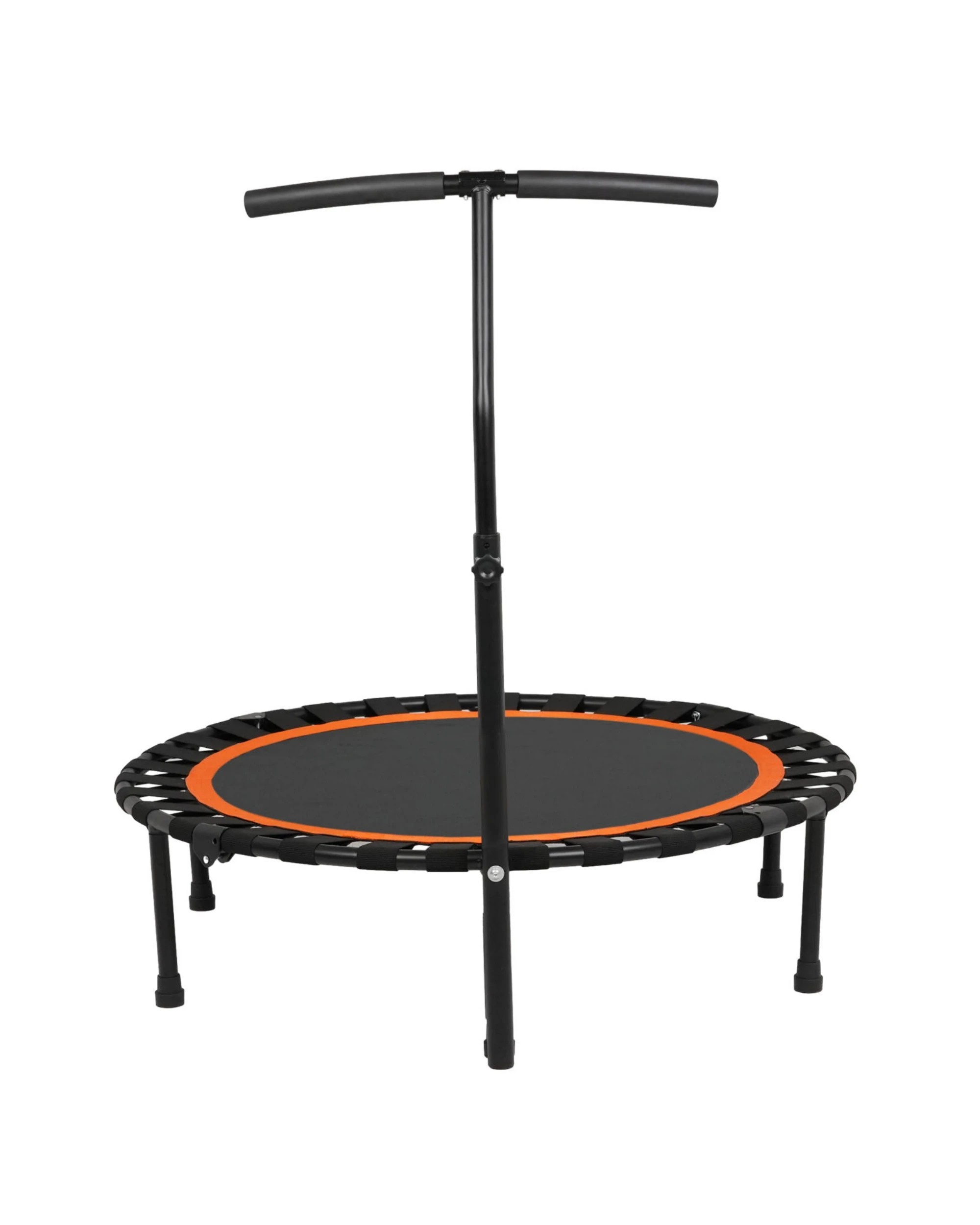 3 Advwin 50 inch Rebounder Mini Trampoline for Adults and Kids Indoor/Outdoor Workout Max Load Orange, 3 of 7