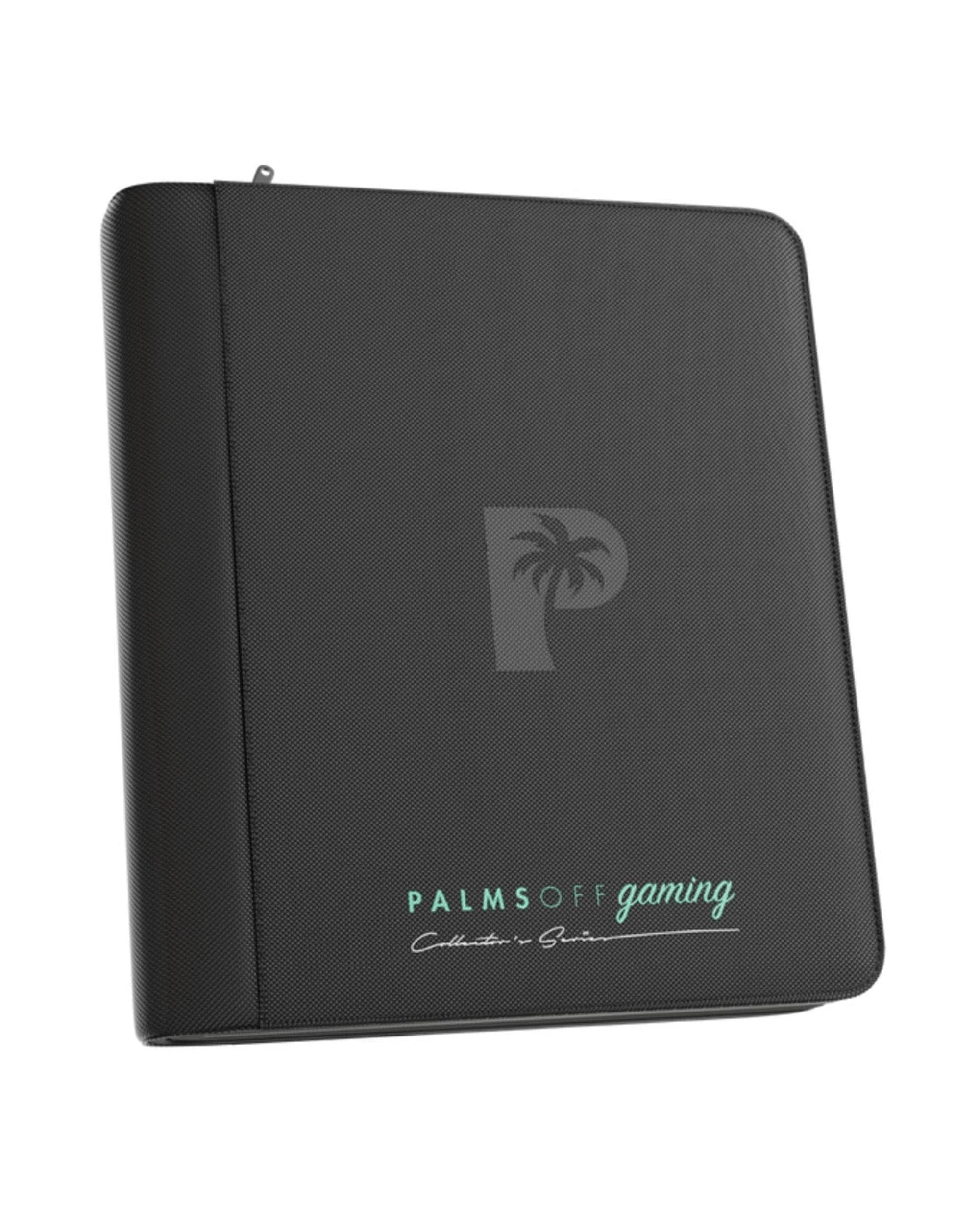 2 Palms Off Gaming Collector's Series 4 Pocket Zip Top Loader Binder Black - Black, 2 of 8