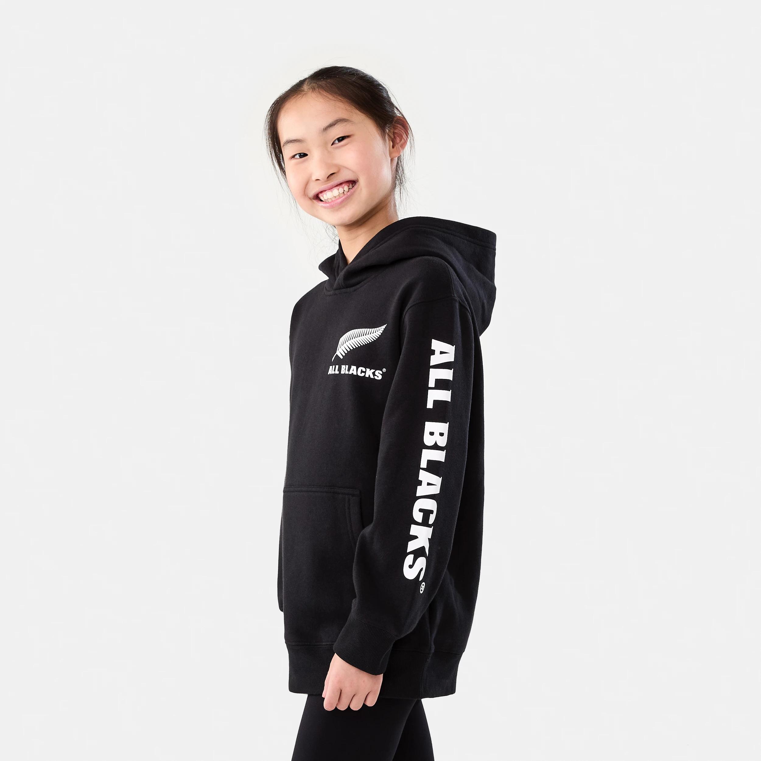 2 Official All Blacks Youth Hoodie BLACK, 2 of 10