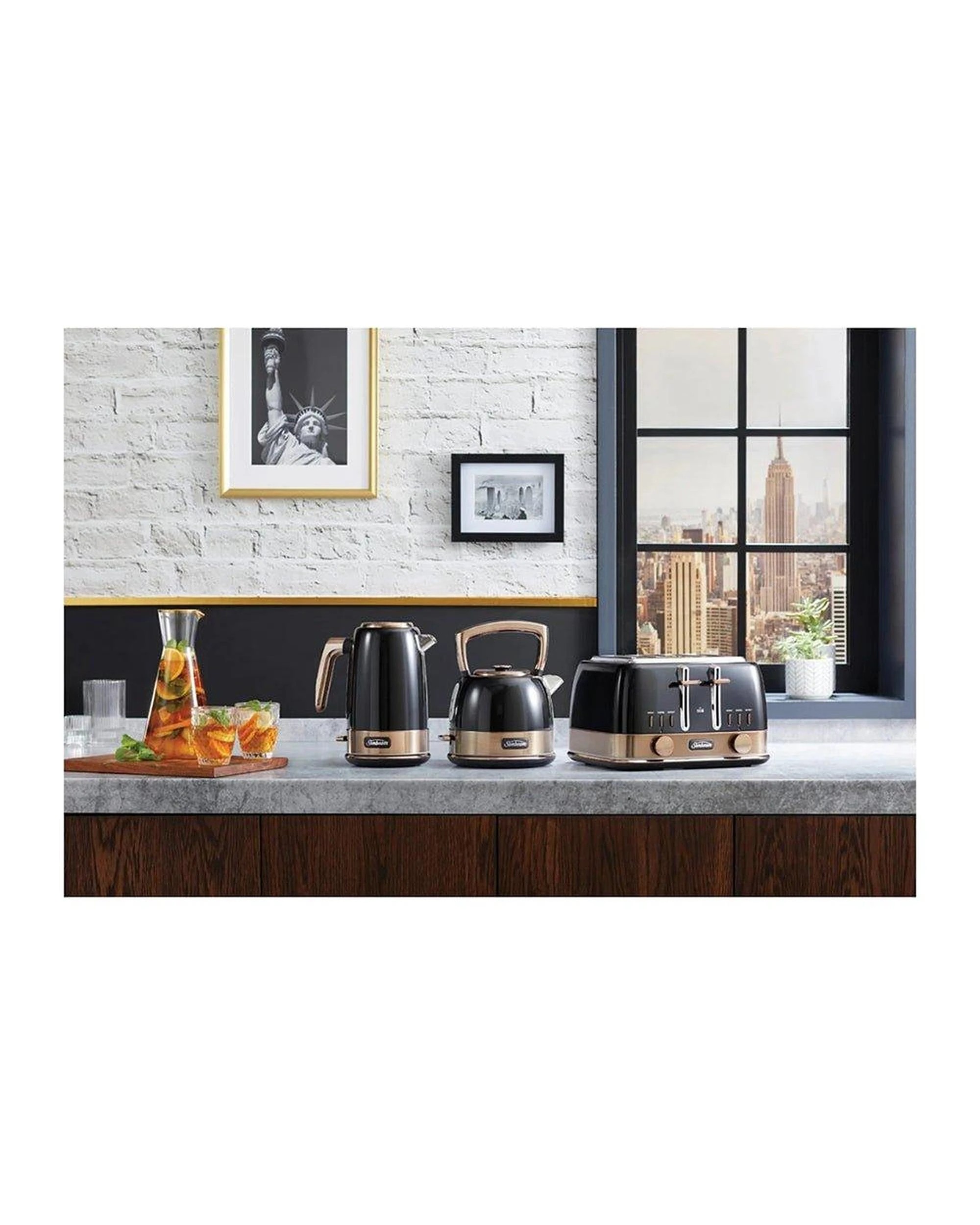4 Sunbeam New York Collection 4 Slice Toaster - Black Bronze, 4 of 5