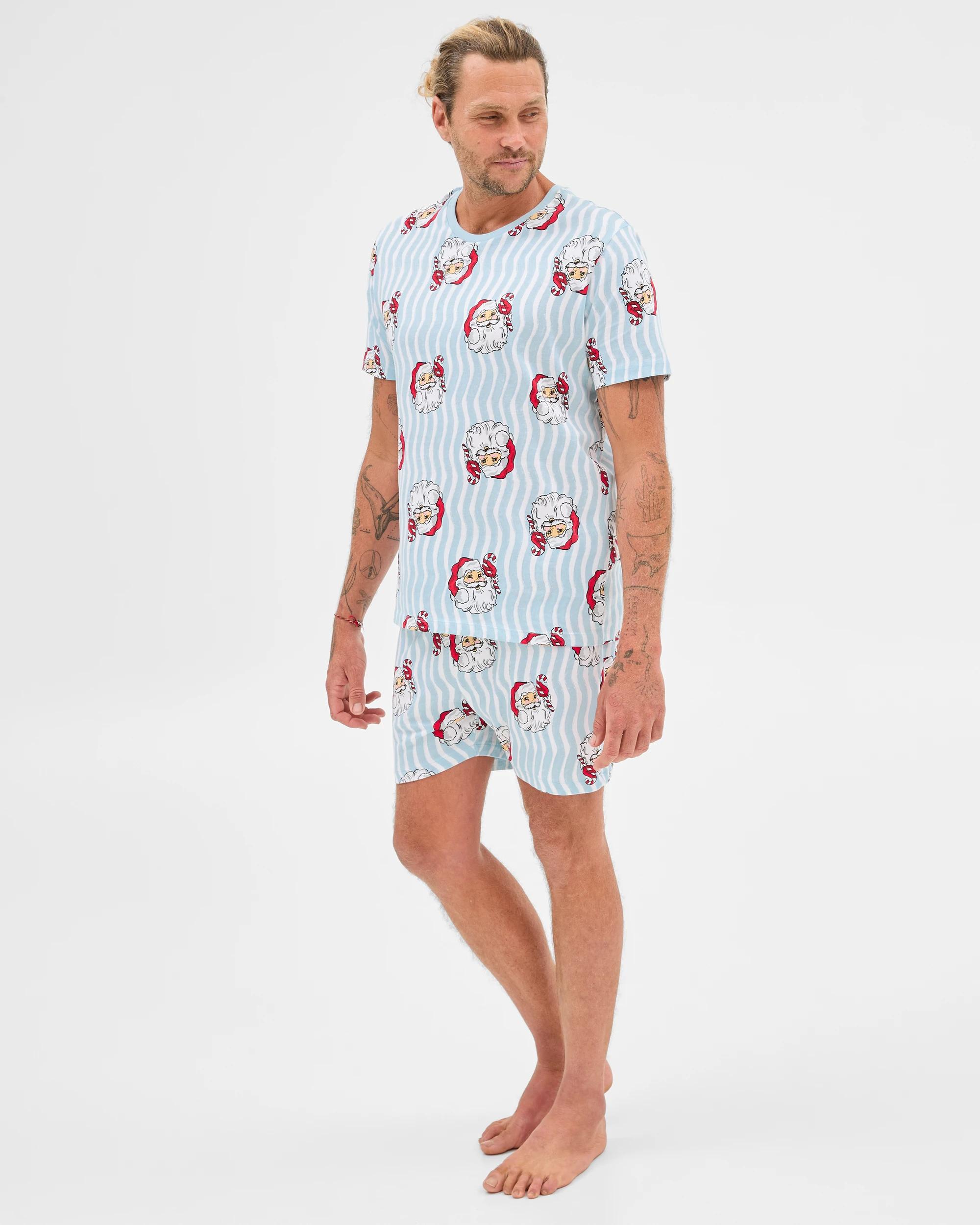 1 Target Family Matching Christmas Santa Australian Cotton Mens Pyjama Set SANTA, 1 of 7