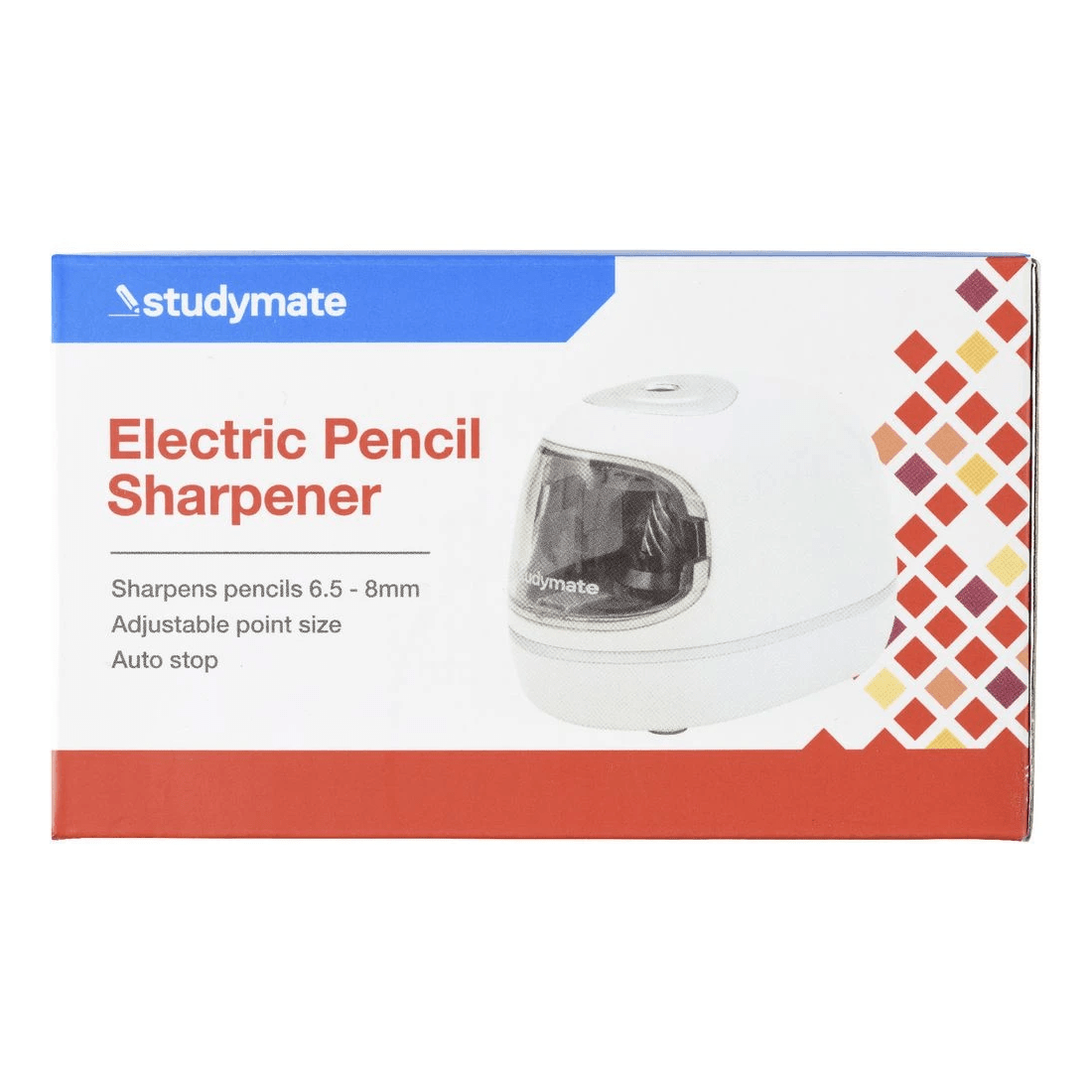 4 Studymate Electric Pencil Sharpener White, 4 of 4