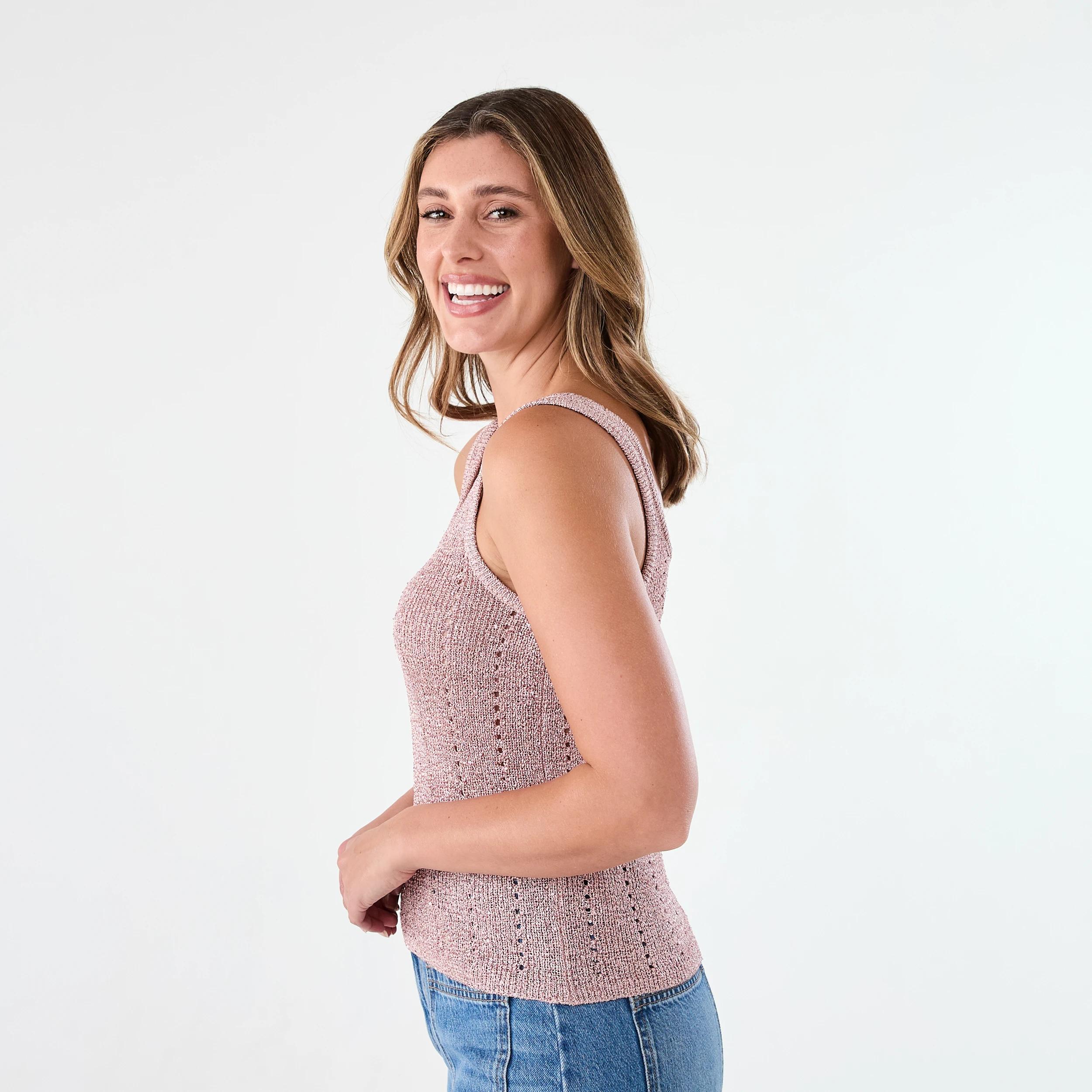 2 Sequin Tank Bllet Pink, 2 of 6