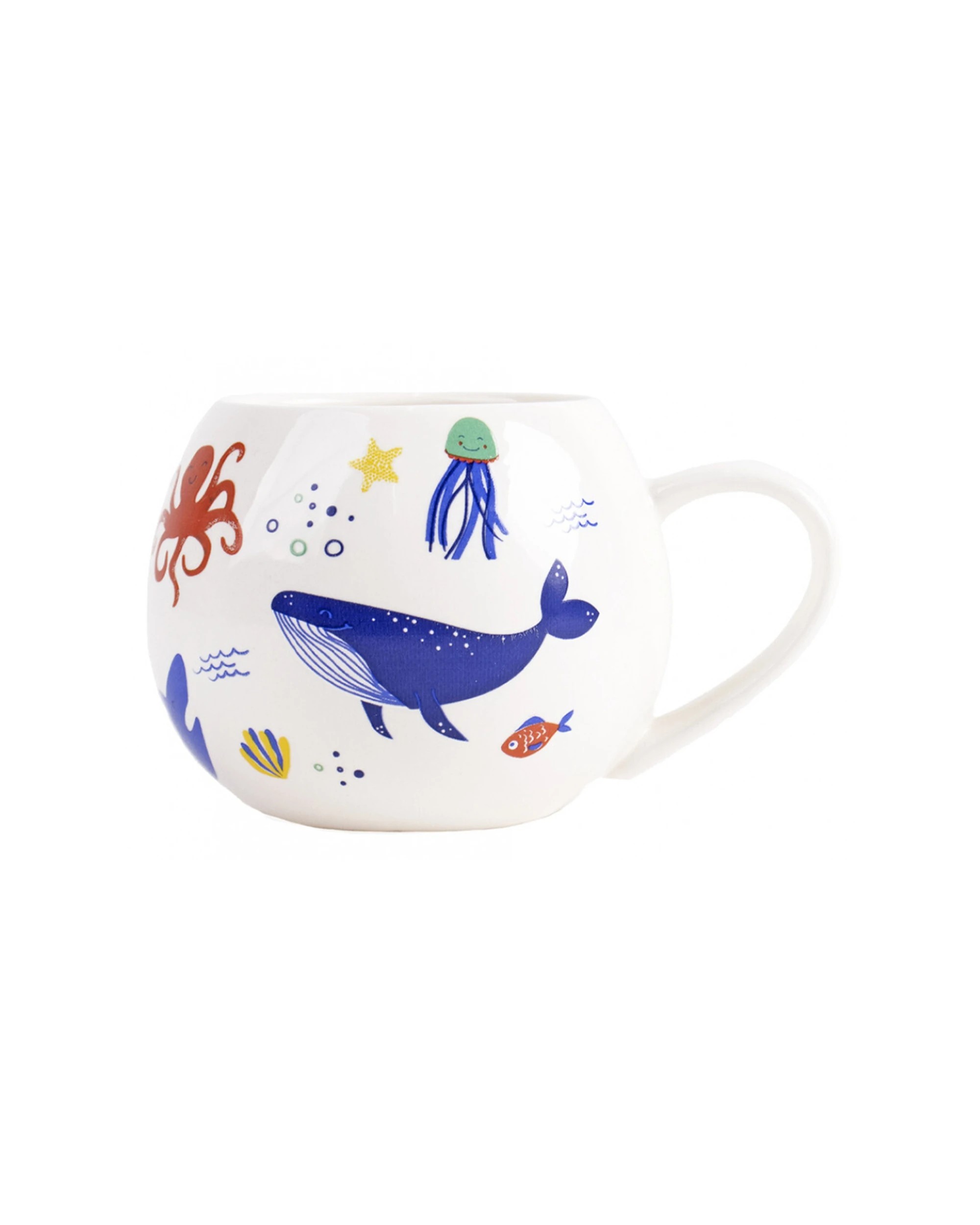 1 Ladelle Ocean Mug Porcelain Kid's Cup 160ml - Multi, 1 of 1