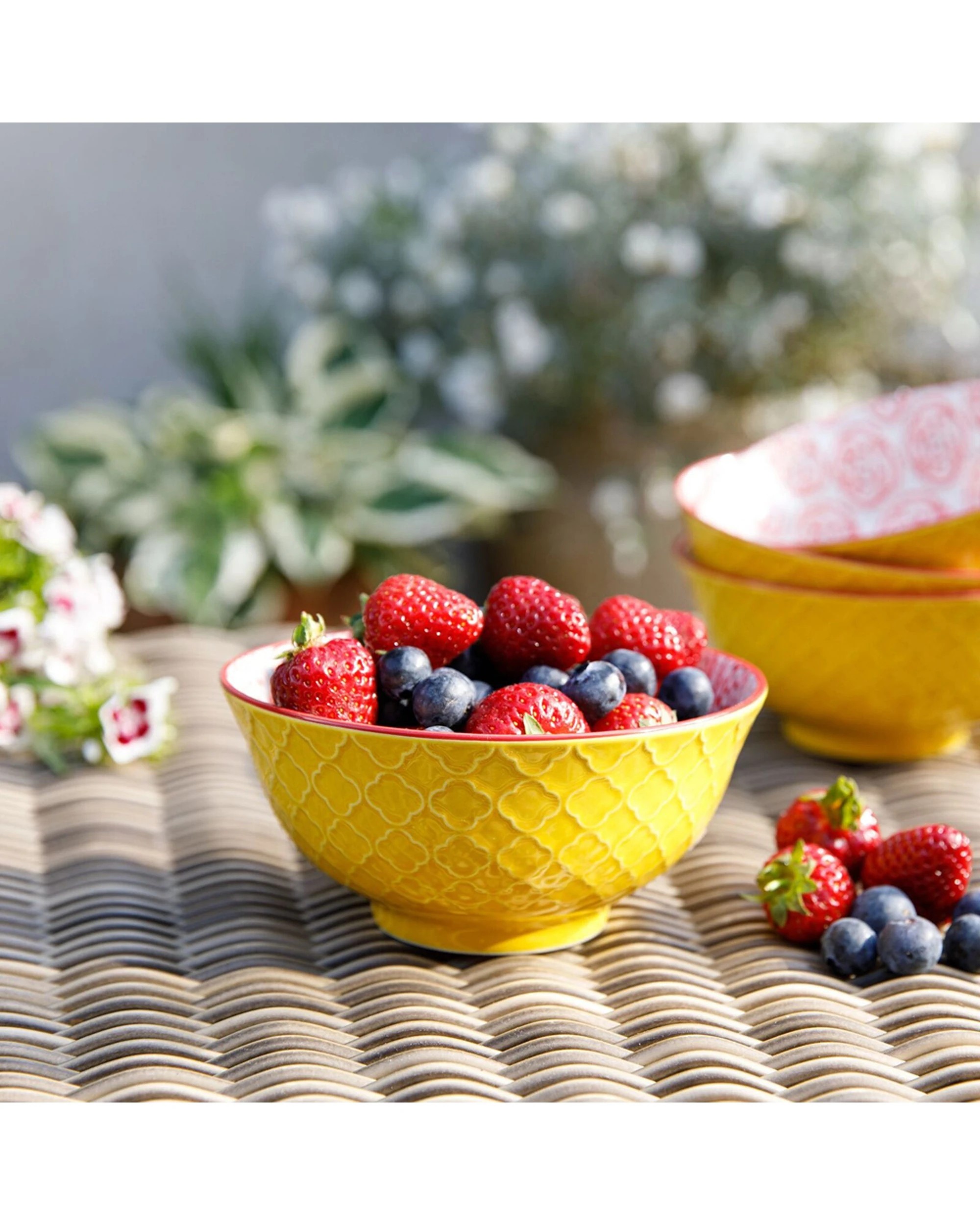 7 Mikasa 4pc Does It All Kitchen Glazed Bowl 15.7cm Durable Microwave Dishwasher Safe - Multi, 7 of 8