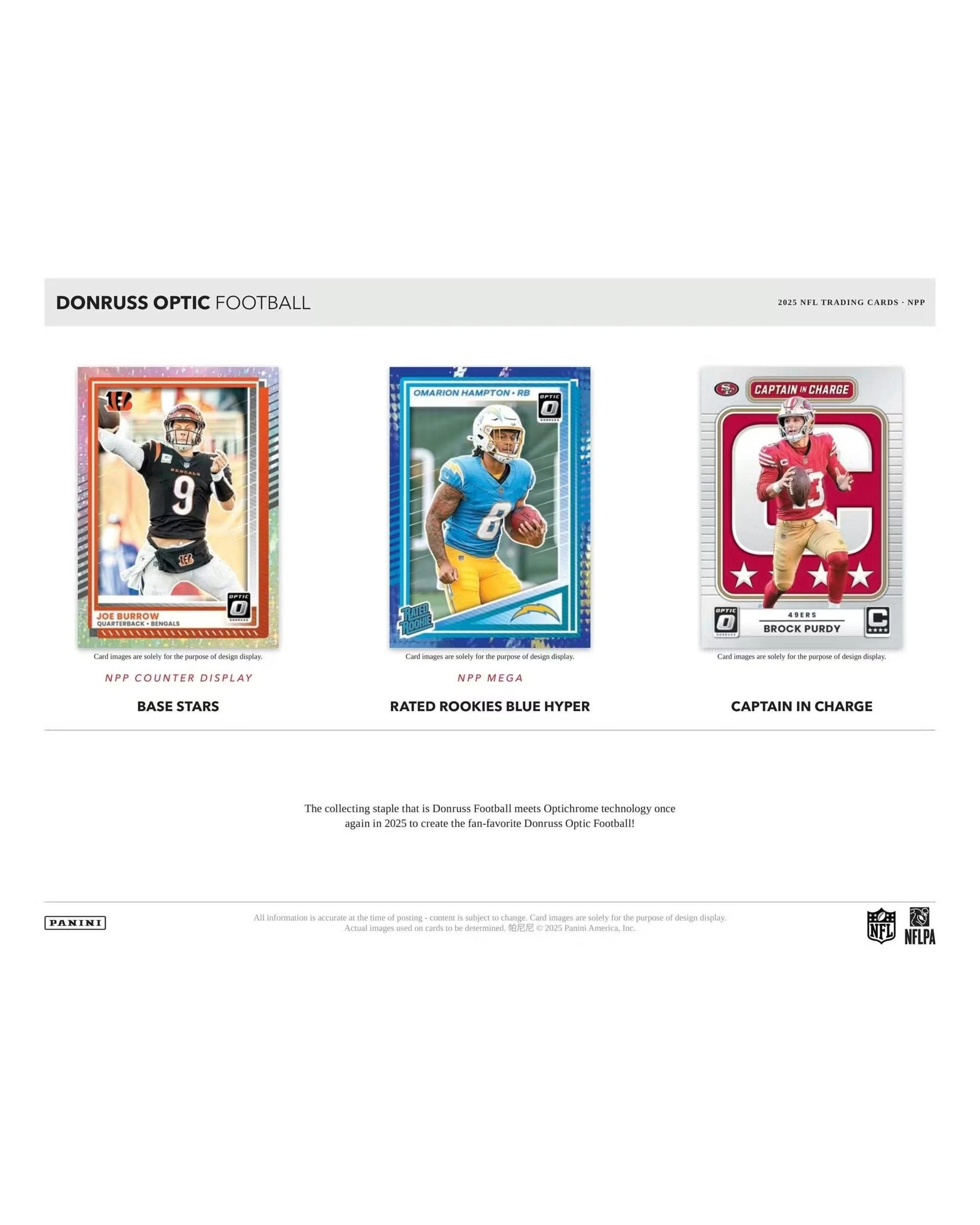 4 Panini 2025 Donruss Optic Football Blaster Box, 4 of 5