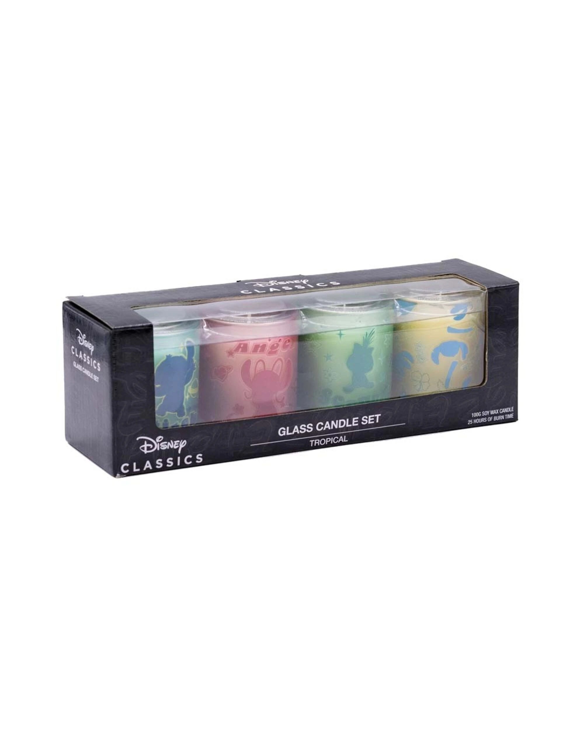 3 Disney - Lilo & Stitch - Stitch Gang Glass Candle Set 4-Pack, 3 of 4