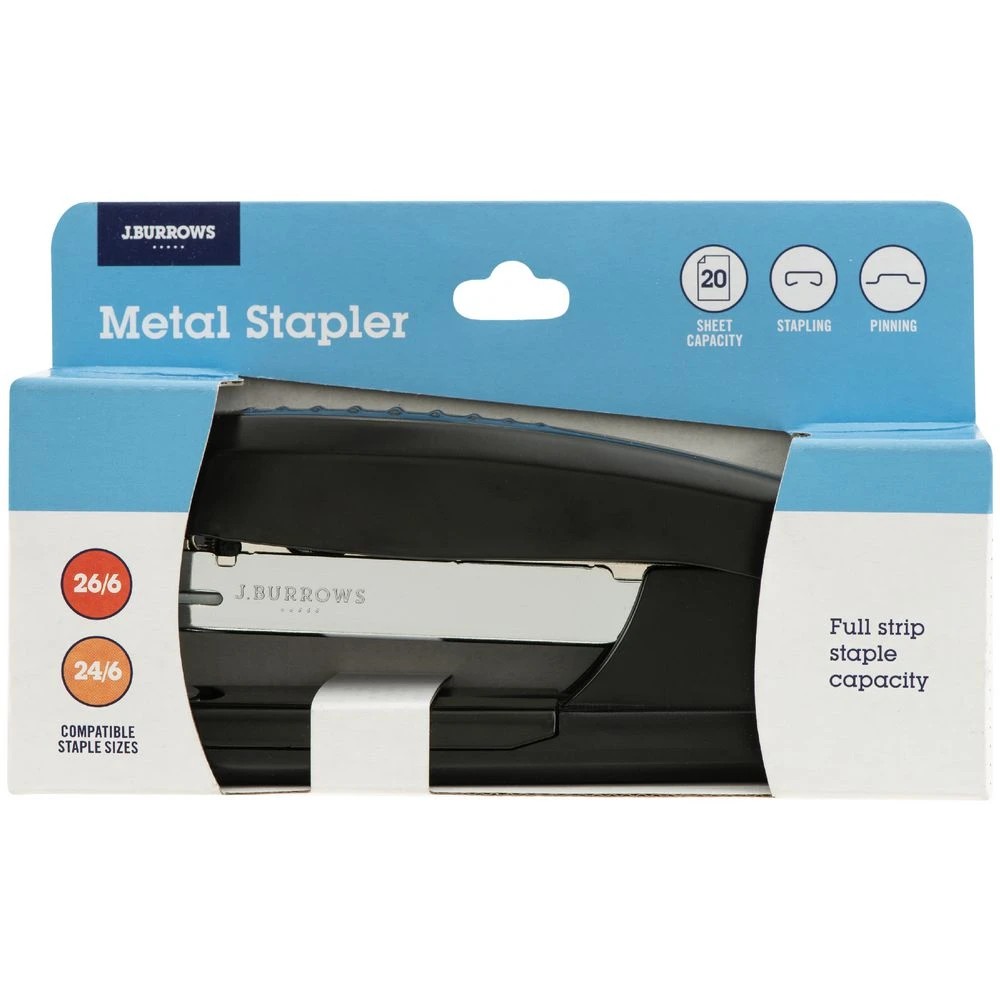 3 J.Burrows Metal Full Strip Stapler, 3 of 3