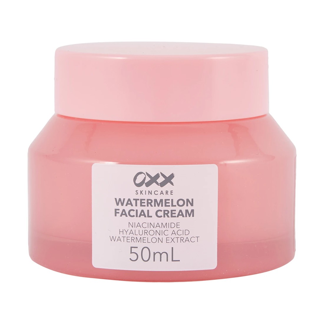 1 OXX Skincare Watermelon Facial Cream 50ml - Niacinamide, Hyaluronic Acid and Watermelon Extract, 1 of 6