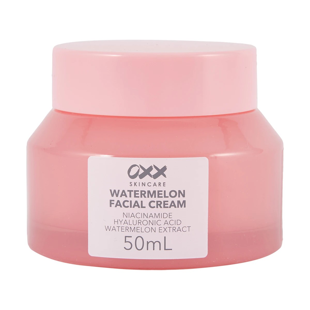 1 OXX Skincare Watermelon Facial Cream 50ml - Niacinamide, Hyaluronic Acid and Watermelon Extract, 1 of 6