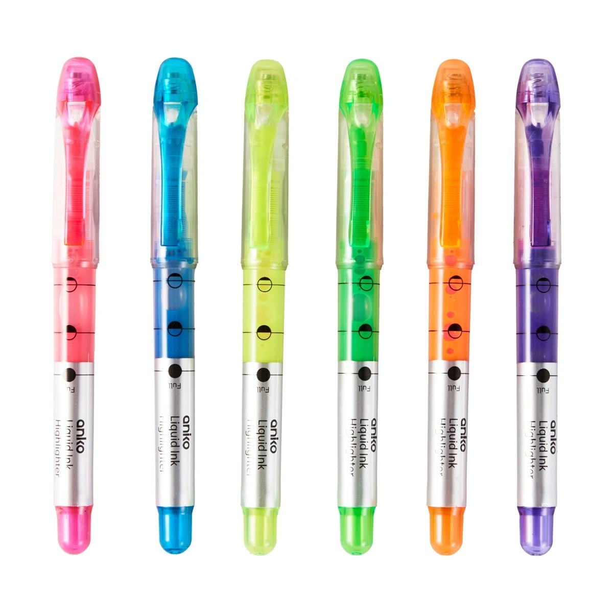 2 6 Pack Liquid Ink Highlighters, 2 of 4