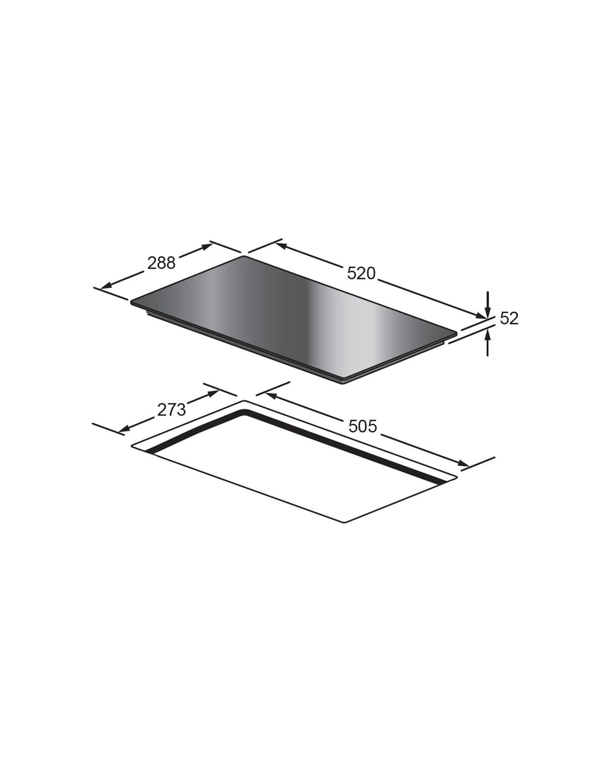 2 Kleenmaid Built-In Ceramic Cooktop 30cm Sensor Touch Controls 2-Zone Stovetop, 2 of 2