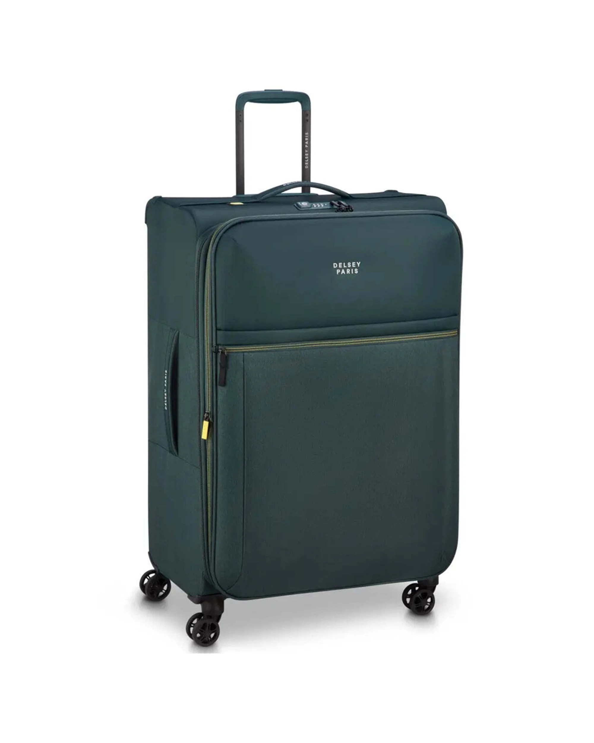 3 Delsey Brochant 3 - 78 cm 4-Wheel Expandable Suitcase TSA Lock Pine - Blue, 3 of 8