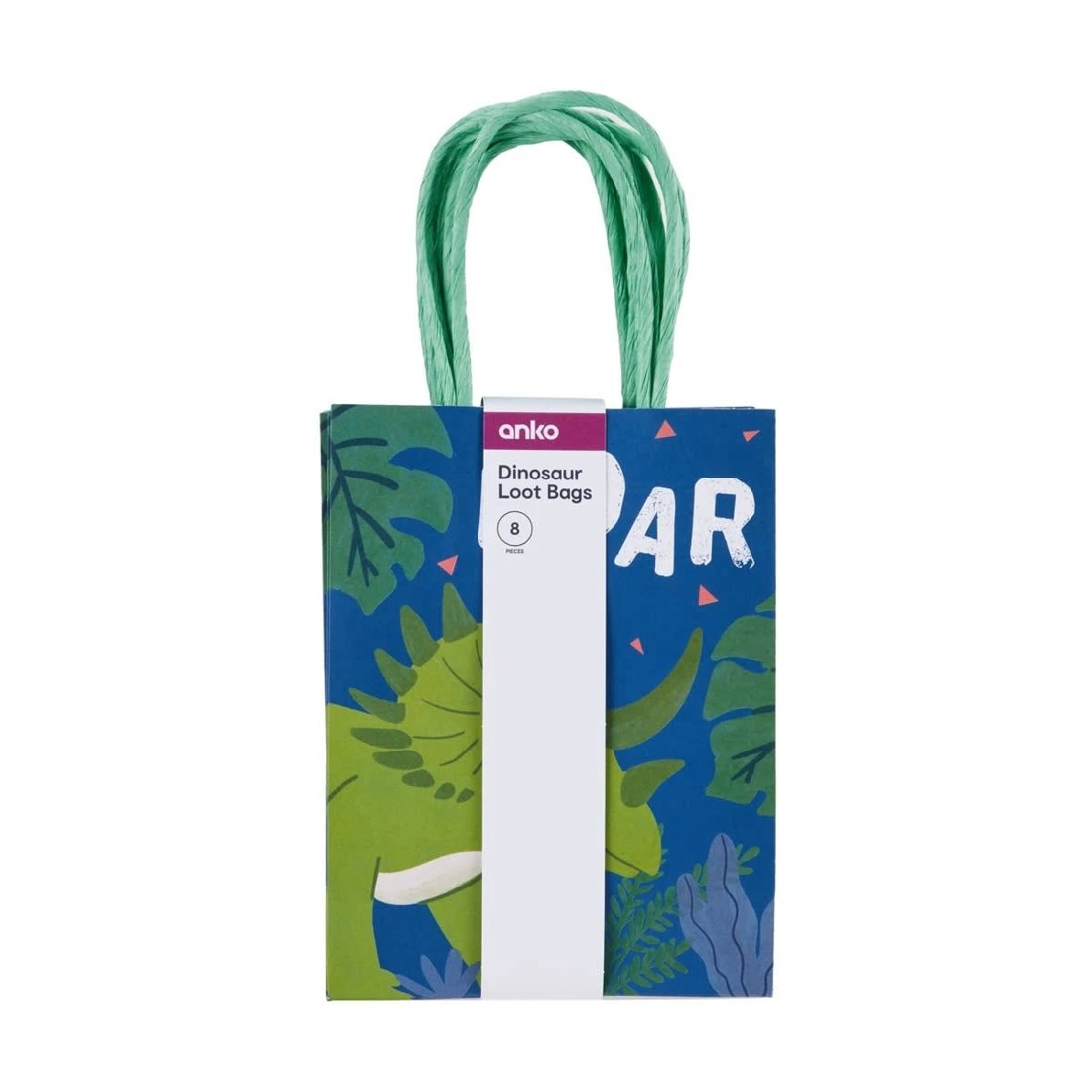 7 8 Pack Dinosaur Loot Bags, 7 of 7