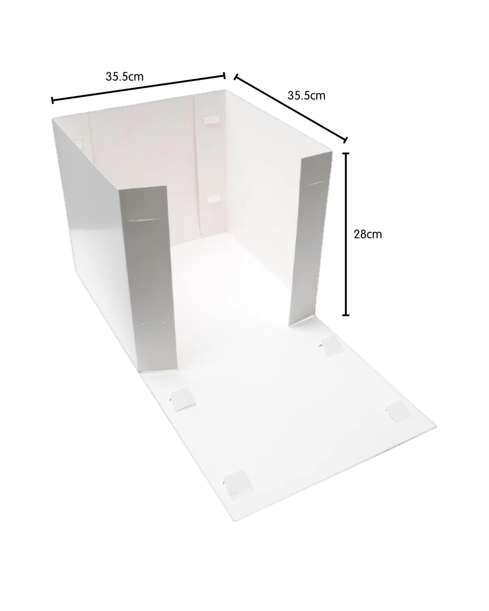 2 Papyrus & Co Papyrus & Co Tall White Cake Box With Window 35.5cm, 2 of 3