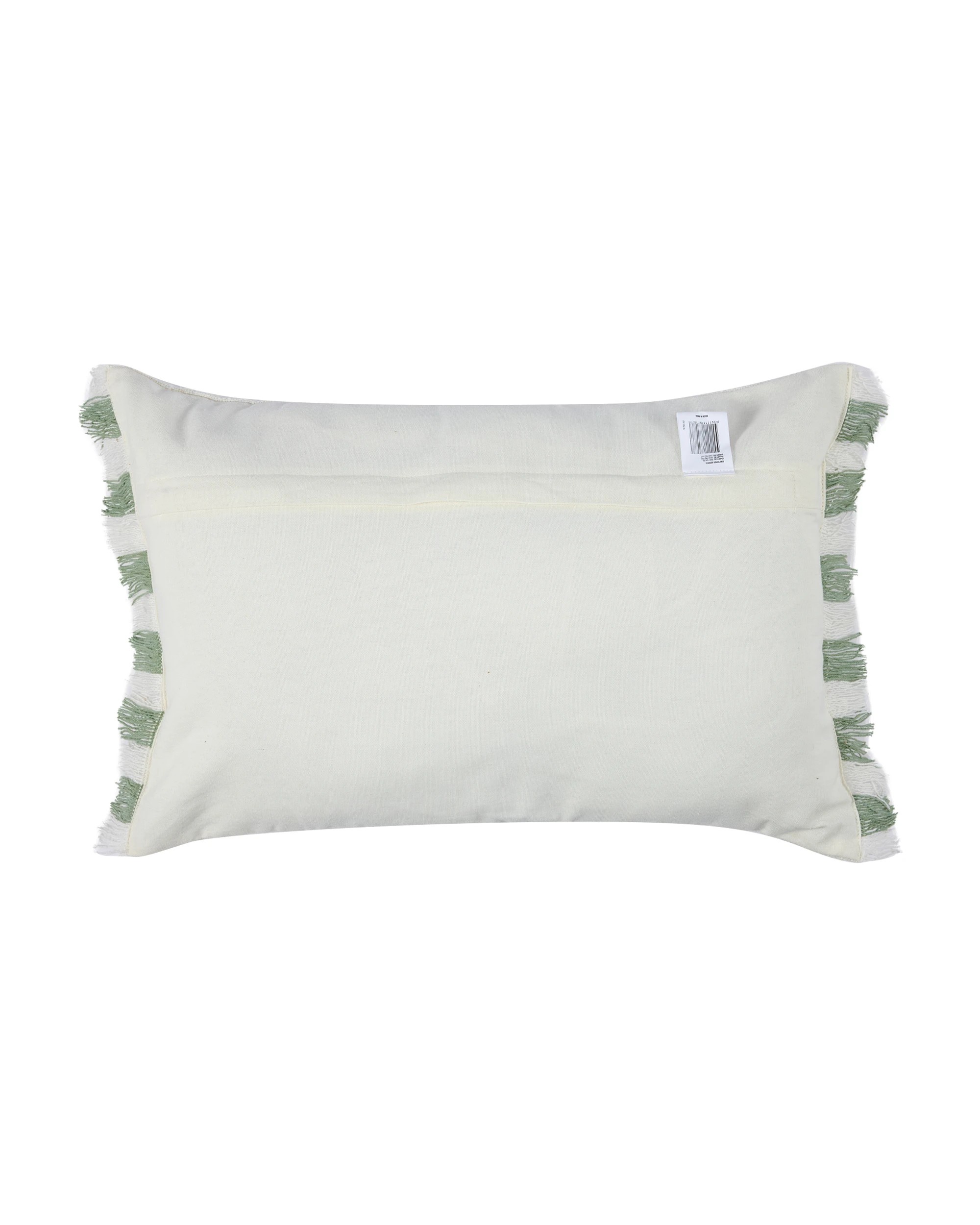 3 Stripe Cushion - Green, 3 of 4