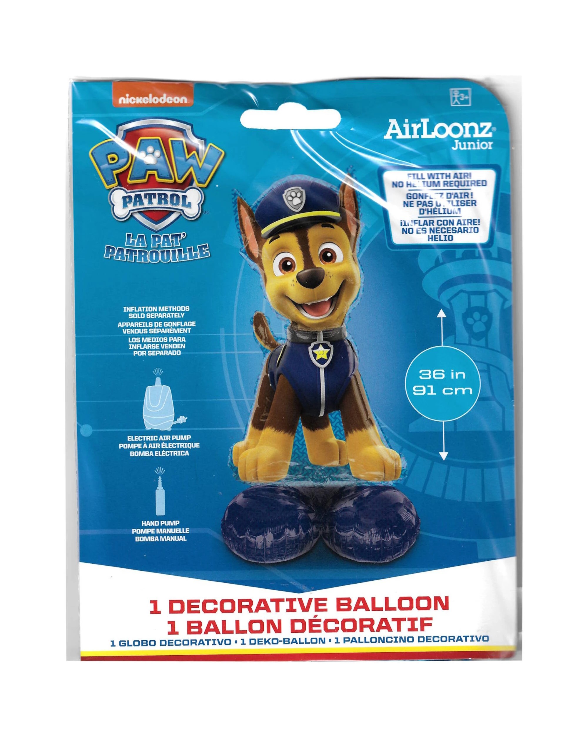 3 Anagram AirLoonz Paw Patrol Air Fill Foil Balloon 91cm, 3 of 4