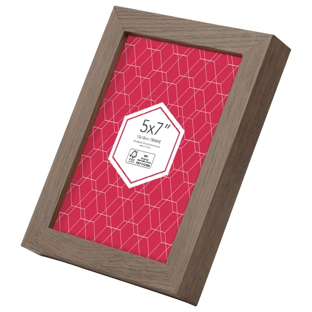 6 Promenade 5x7" Frame Brown, 6 of 6