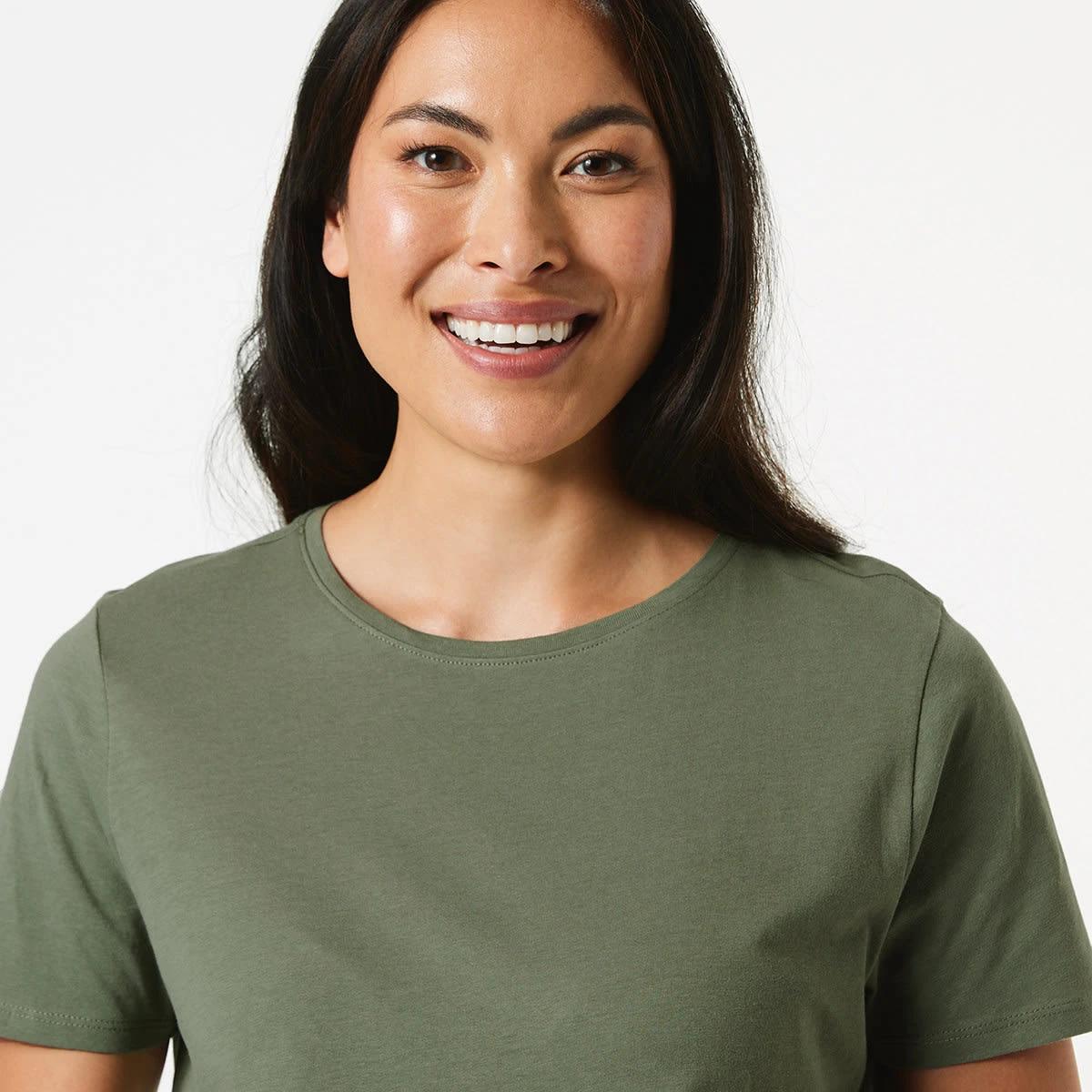 4 Basic T-shirt PALE KHAKI, 4 of 5