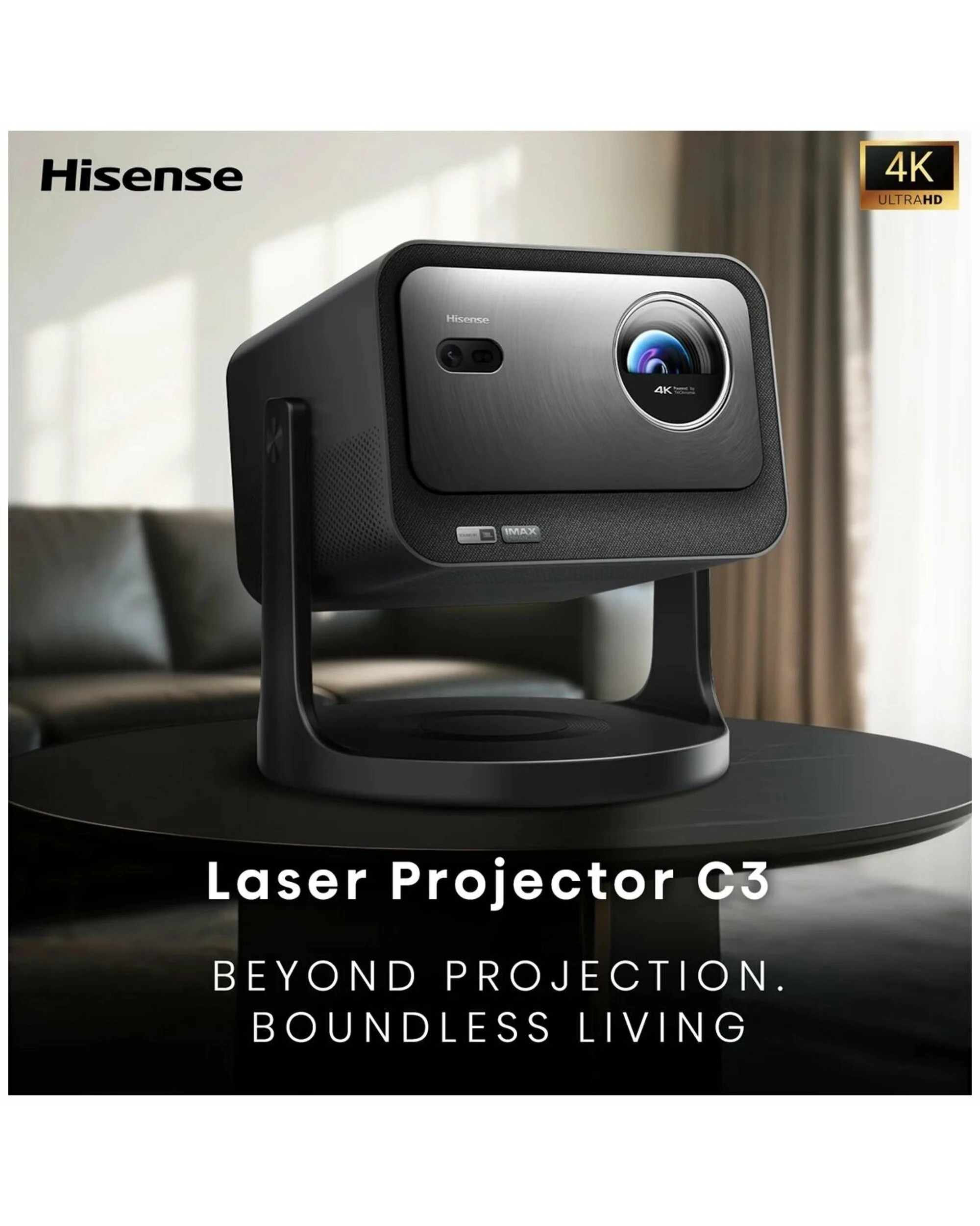 5 Hisense C3 65-300 Inch 4K Triple Laser Projector, 5 of 10
