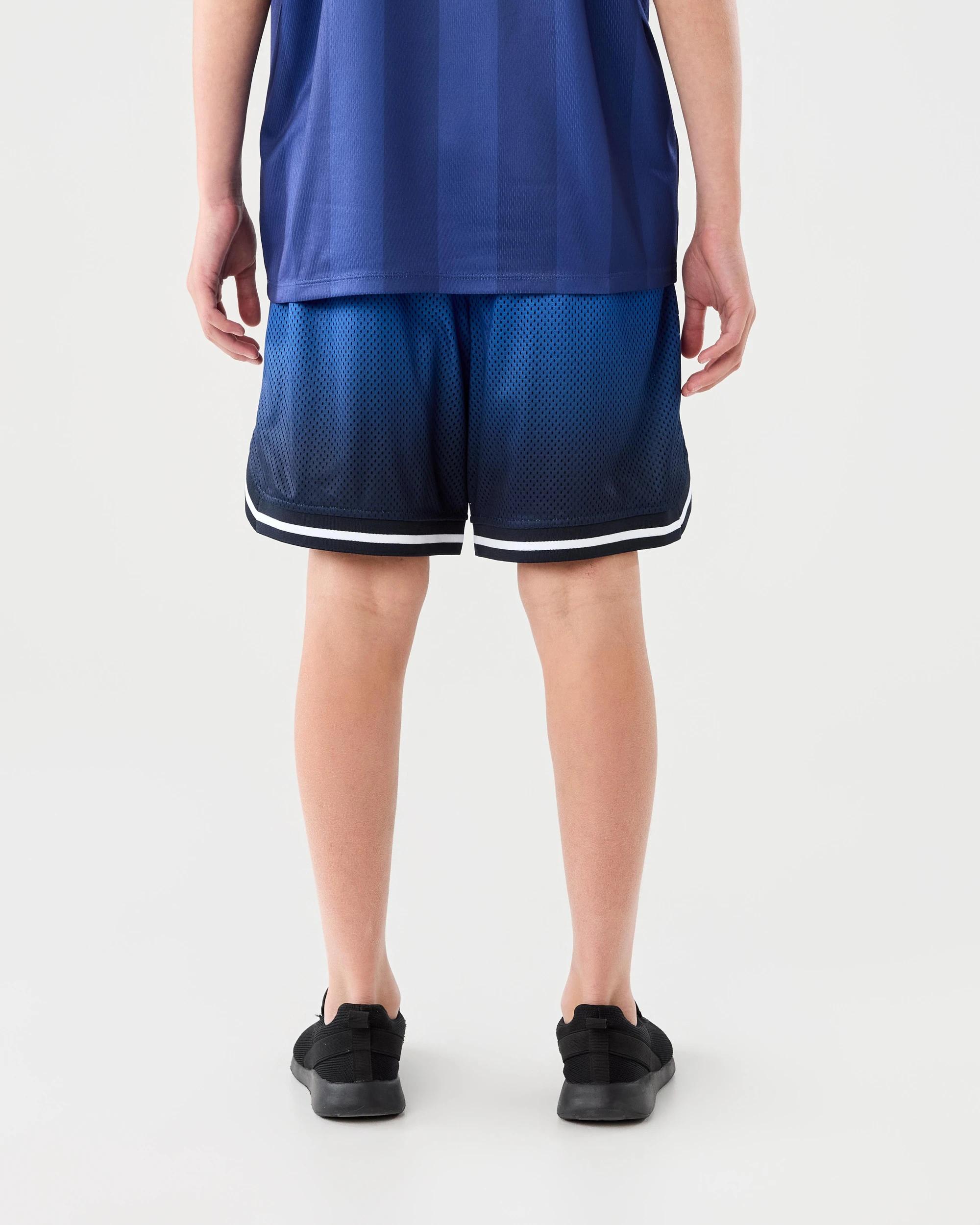 2 Active Kids Mesh Shorts Blu Ombre, 2 of 7