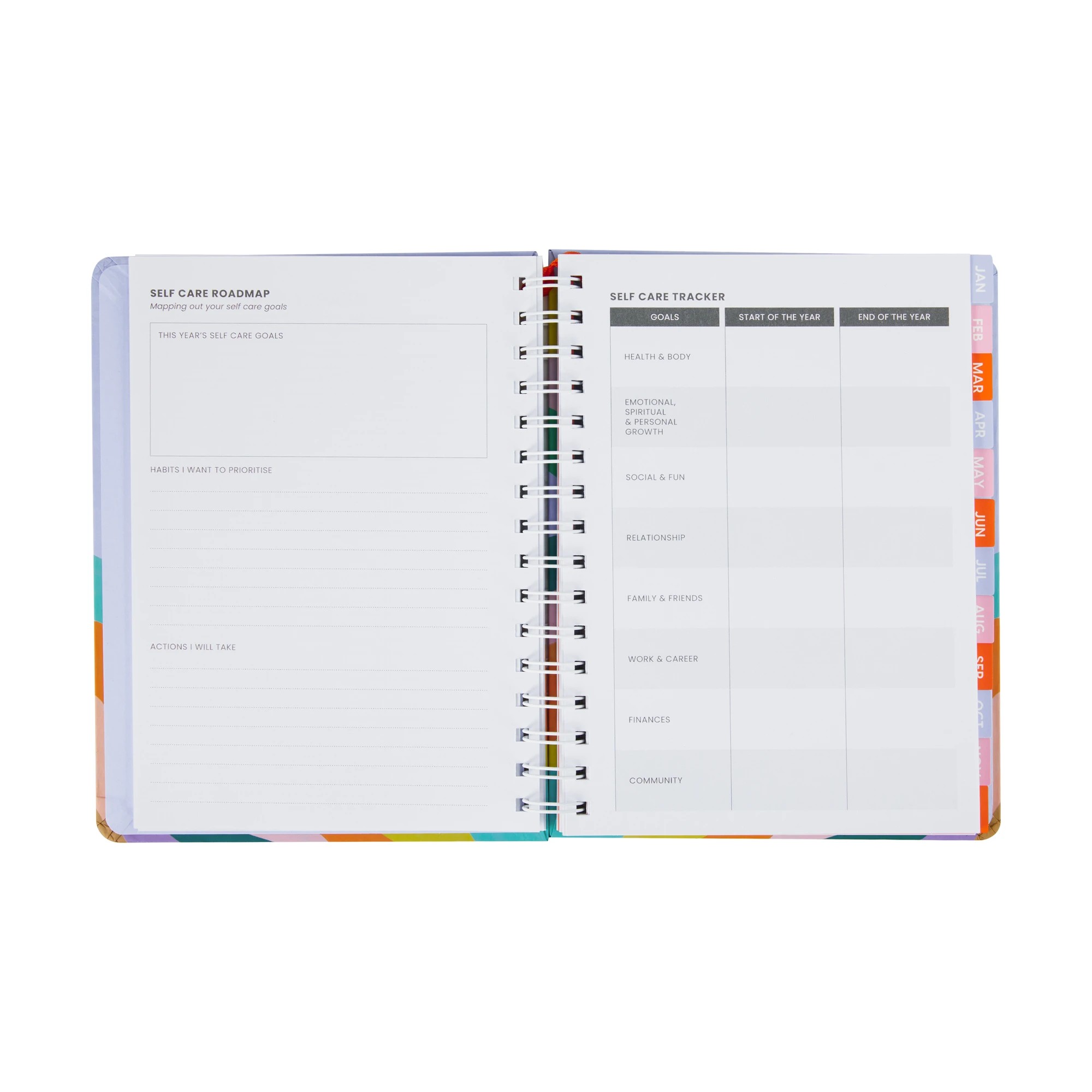 6 2025 Weekly Selfcare Diary, 6 of 7
