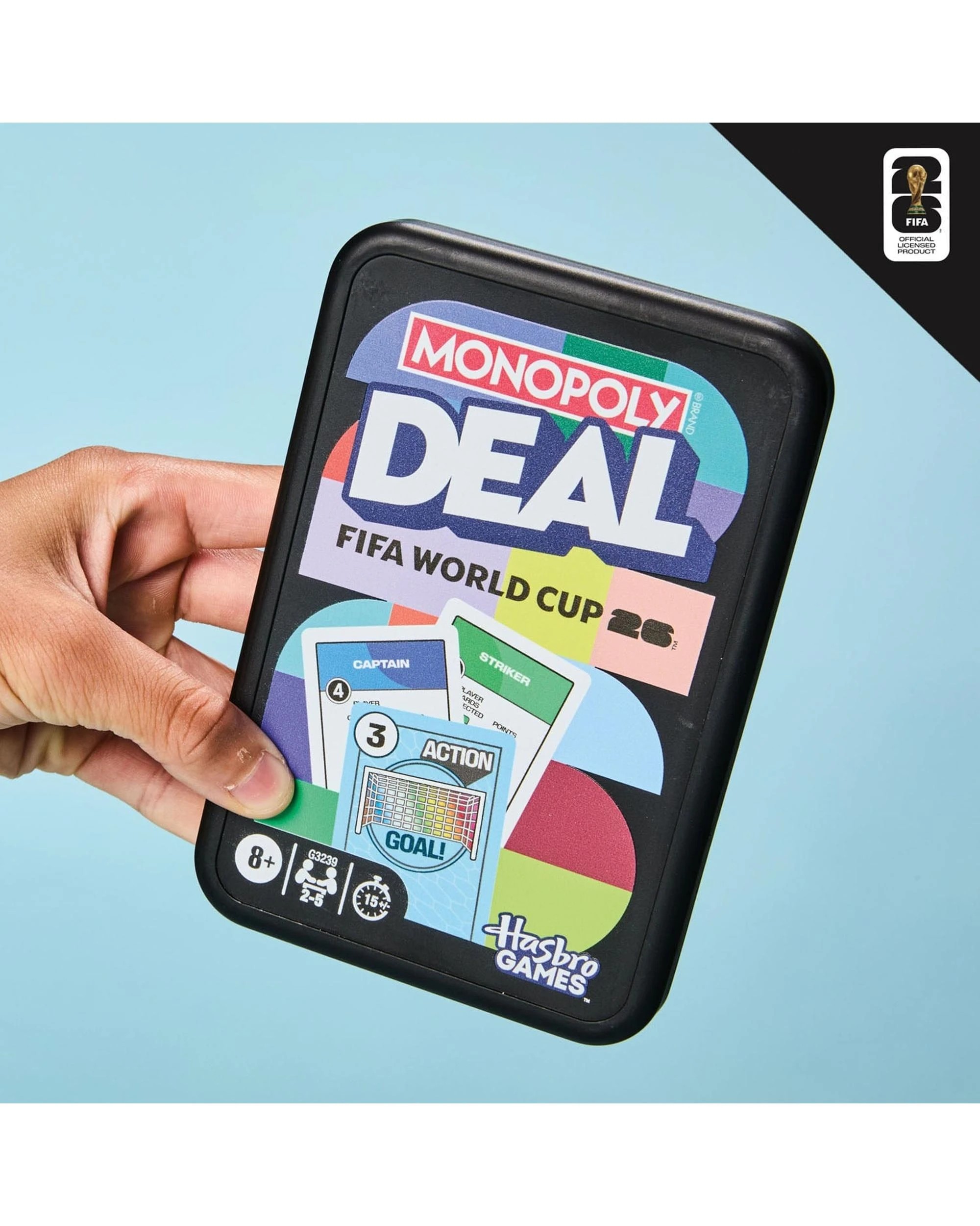 6 Monopoly Deal FIFA World Cup 2026 Edition Card Game, 6 of 10