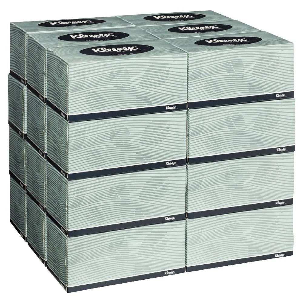 6 Kleenex Facial Tissue Box 2 Ply 4715 24 Pack 4800 Tissues, 6 of 8