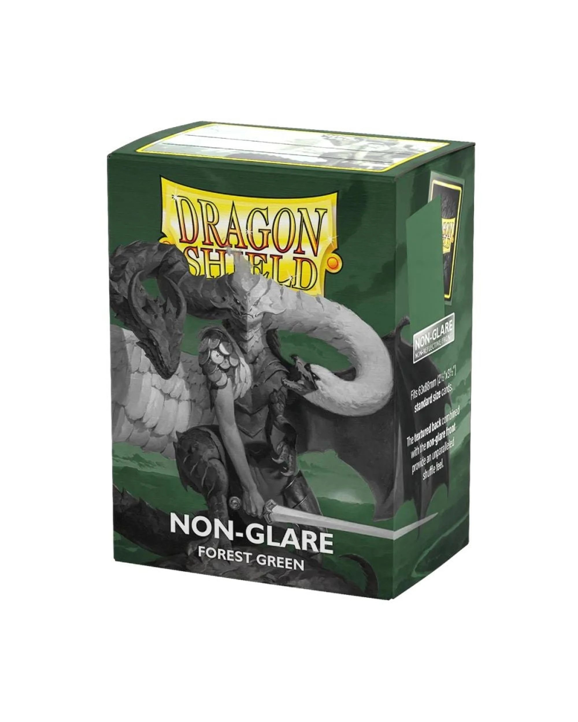1 Dragon Shield Matte Forest Green Non-Glare Sleeves 100 Pack - Green, 1 of 1