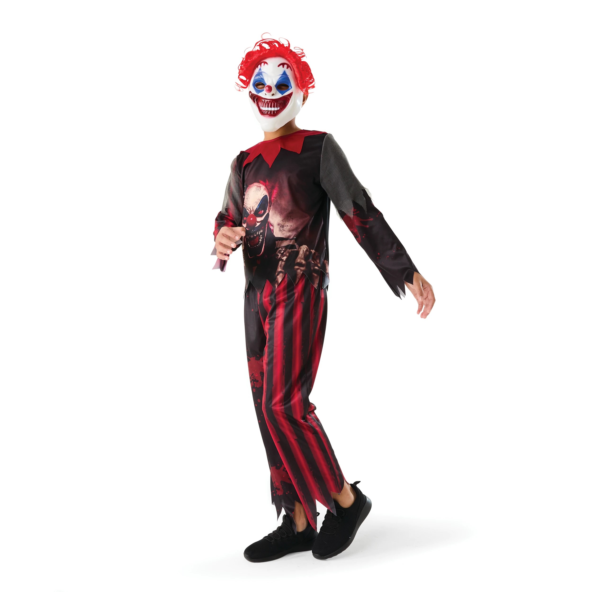 3 3 Piece Clown Costume with Mask - Ages 8+, 3 of 10