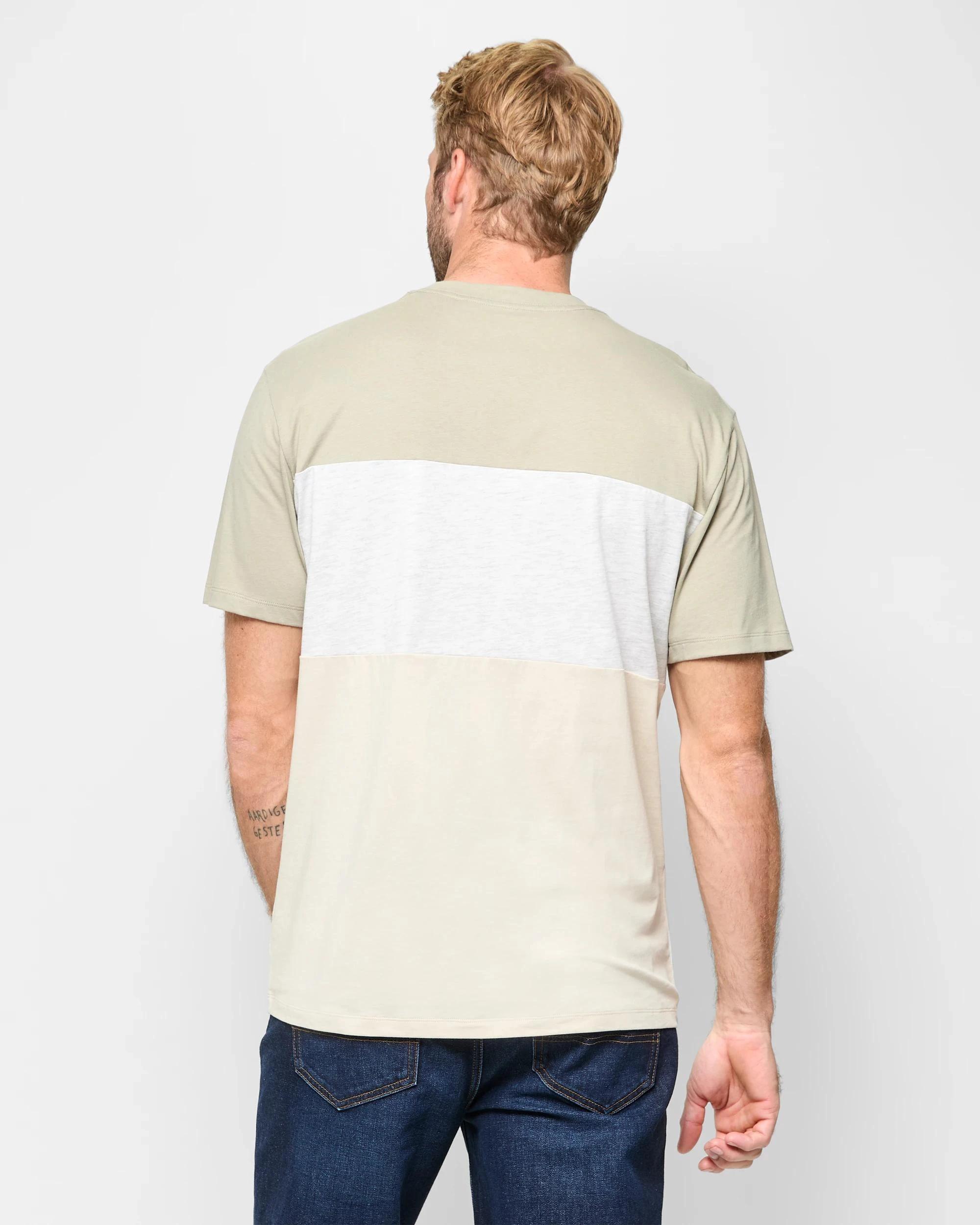 4 Target Australian Cotton Short Sleeve T-Shirt SEA GRASS, 4 of 5