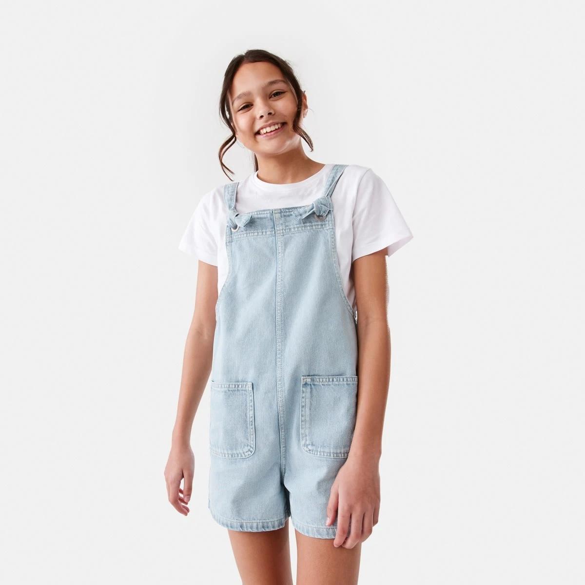 1 Denim Overalls Lit Denim, 1 of 9
