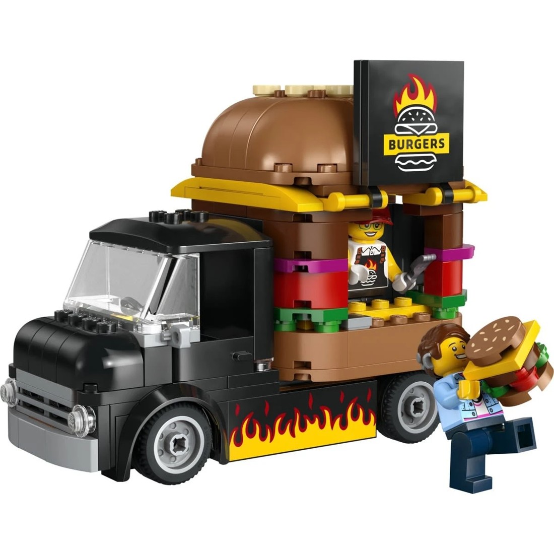 3 LEGO City Great Vehicles Burger Truck 60404, 3 of 11