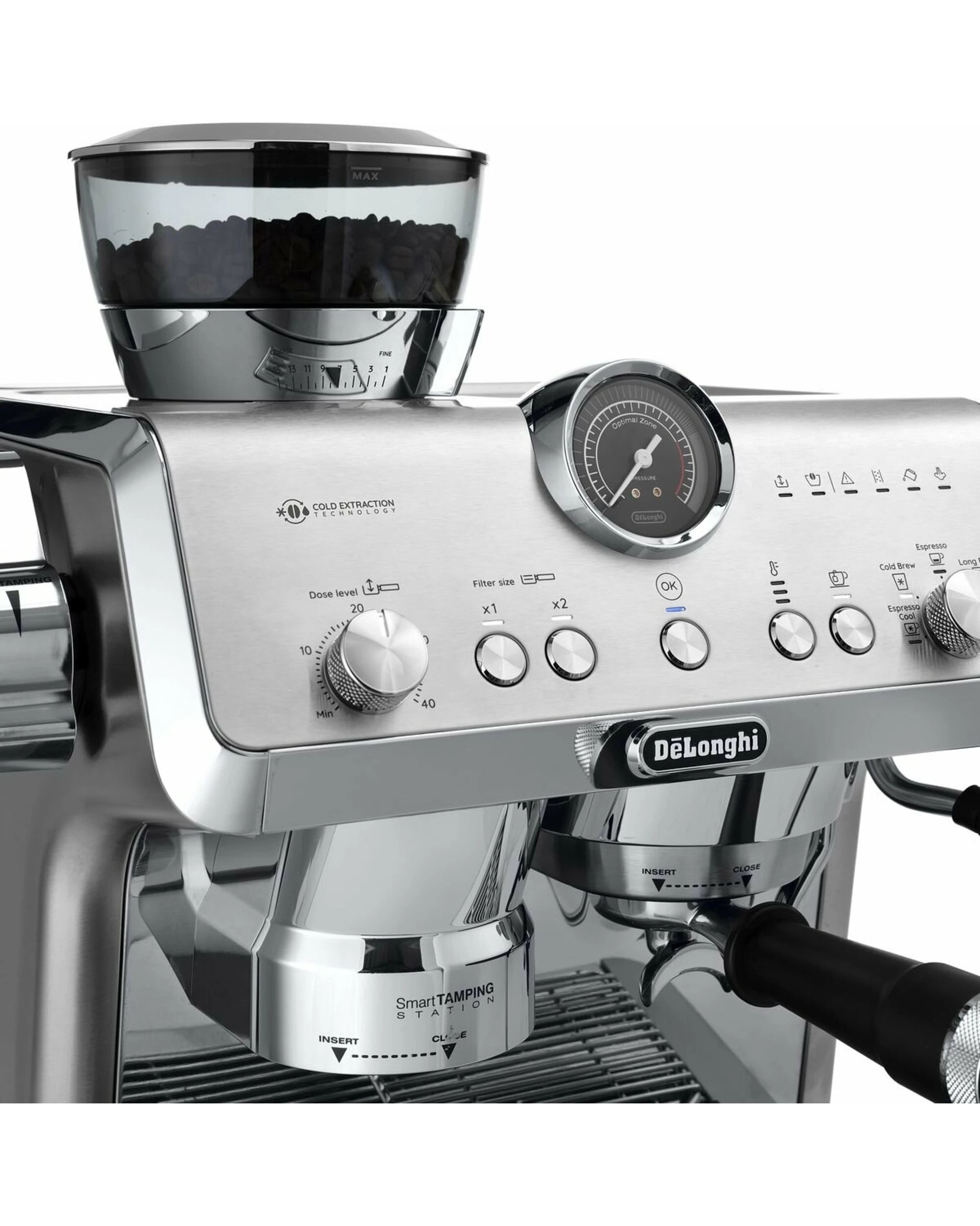 4 De'Longhi La Specialista Opera Manual Coffee Machine, 4 of 5