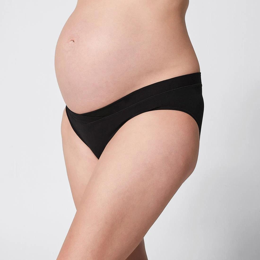 1 Target Maternity Underbelly Bikini Briefs; Style: LBF95588 BLACK, 1 of 4