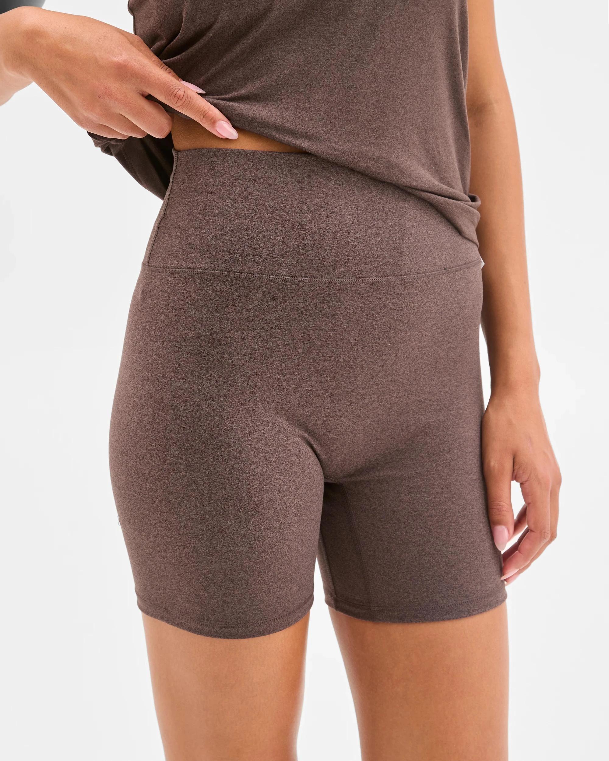 5 Target Active Active Studio Soft Yoga Bike Shorts COCOA MARLE, 5 of 8