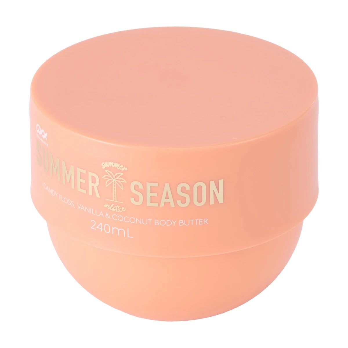 2 OXX Fragrance Summer Season Summer Solstice Body Butter 240ml - Candy Floss, Vanilla and Coconut, 2 of 6