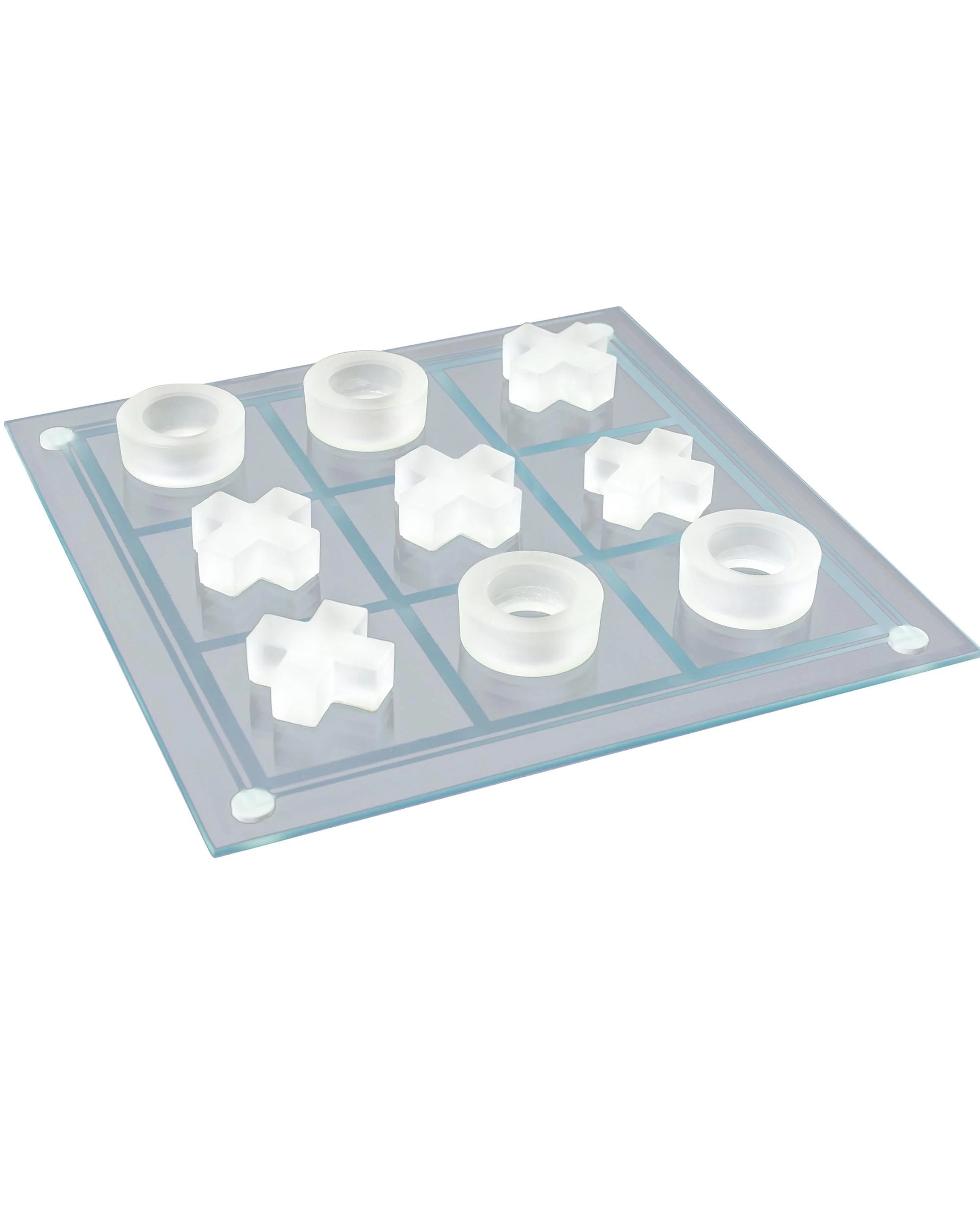 4 Karson Glass Tactics 28cm Classic Glass Tic-Tac-Toe Board, 4 of 8