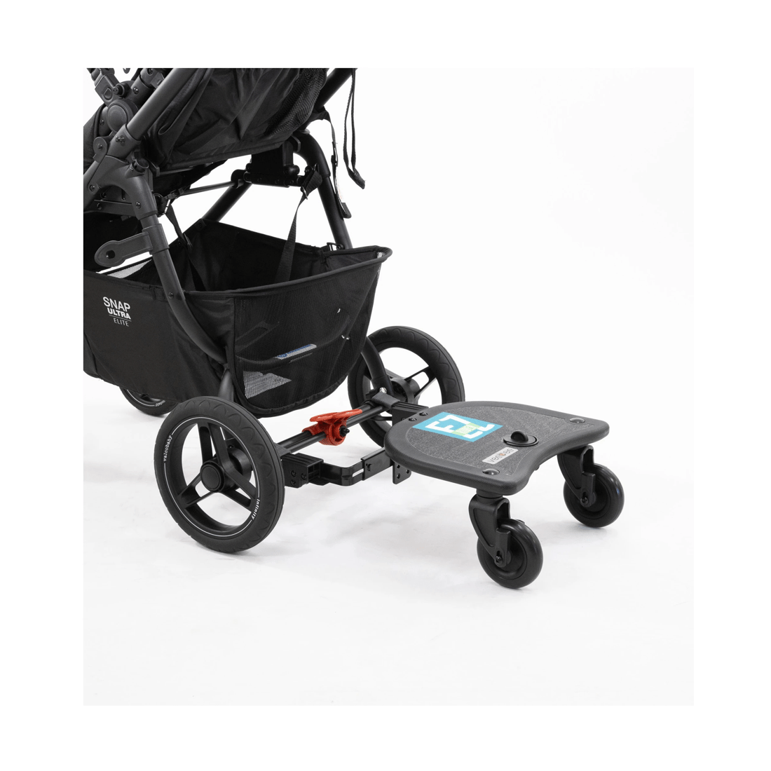 9 Vee Bee Ez Rider Stand Sit Toddler Tandem Seat Board Connector For Stroller Pram
 - Black, 9 of 9