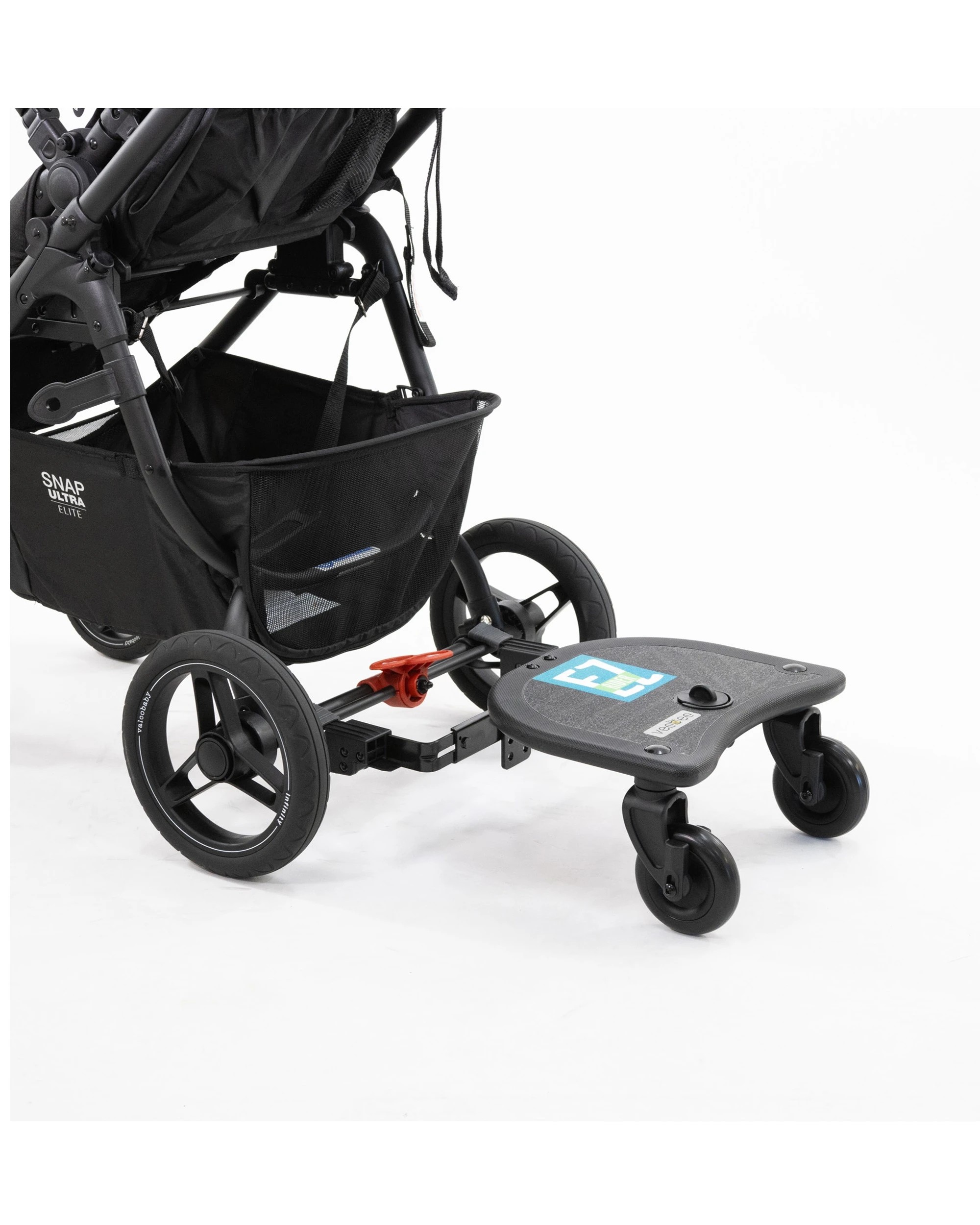 9 Vee Bee Ez Rider Stand Sit Toddler Tandem Seat Board Connector For Stroller Pram
 - Black, 9 of 9