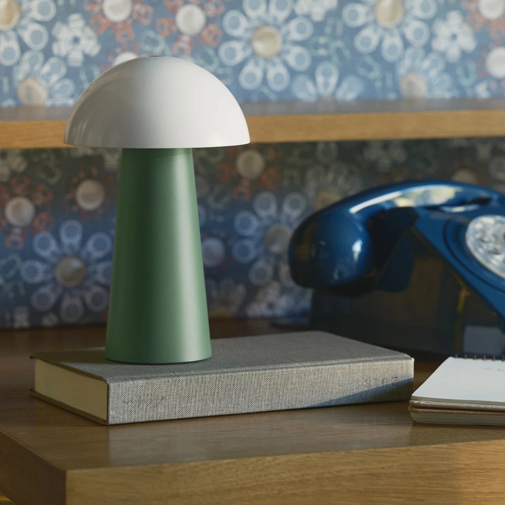 2 Kreafunk Bello Lamp, Portable And Rechargeable - Nordic Green - Green, 2 of 4