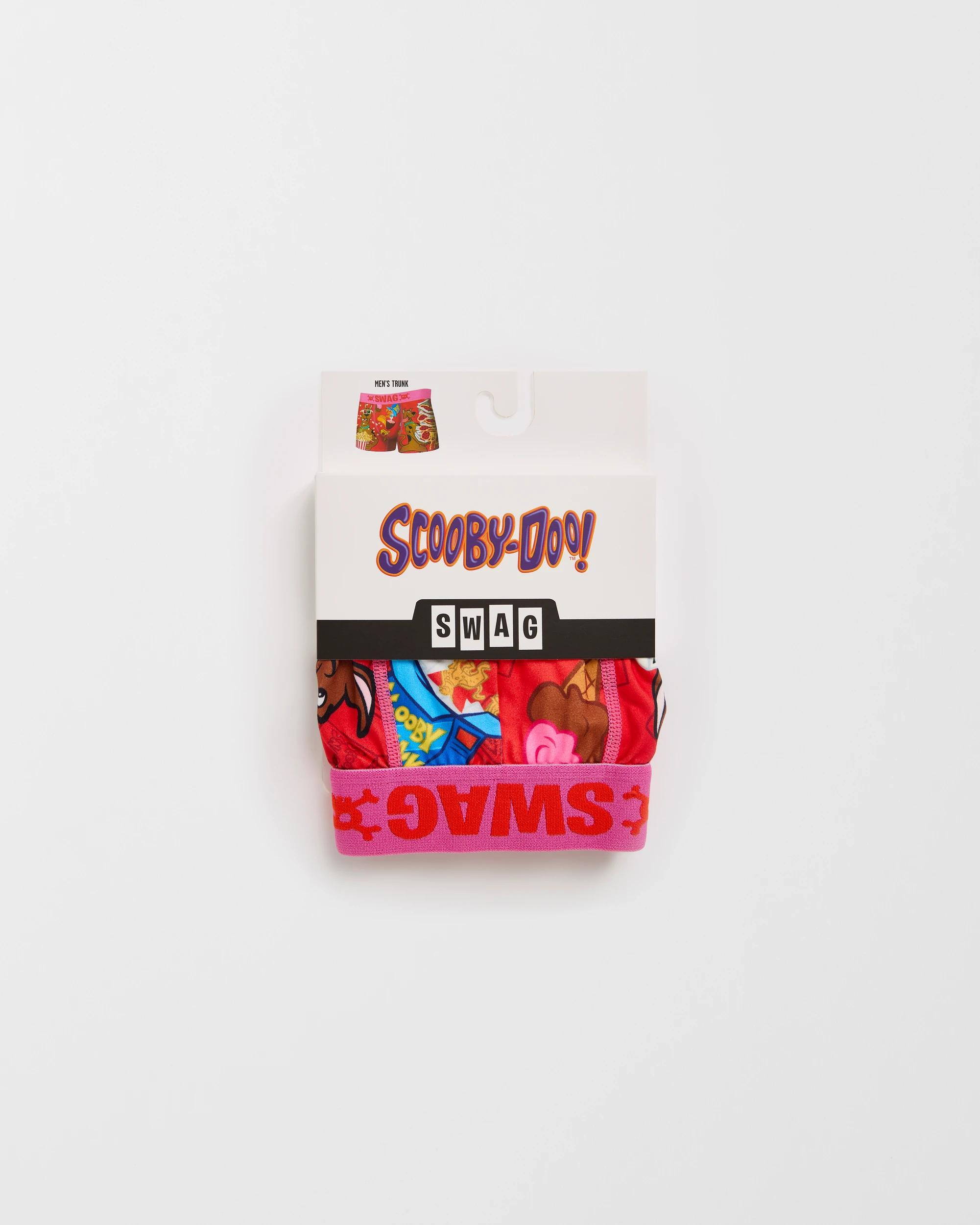 4 Swag Licensed Trunks - Scooby Doo RED, 4 of 4